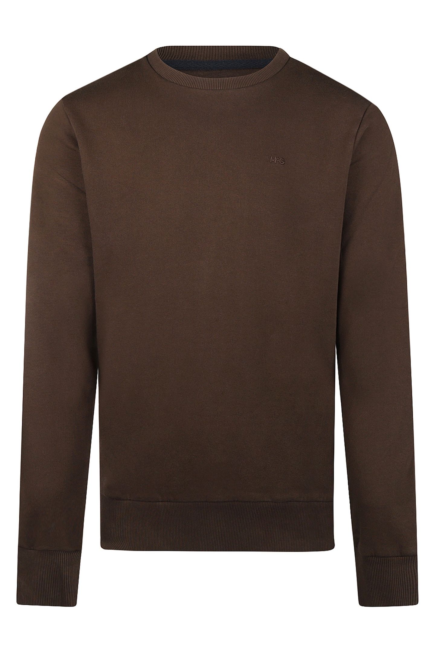 MCG LOGO CREW CHOCOLATE BROWN 3