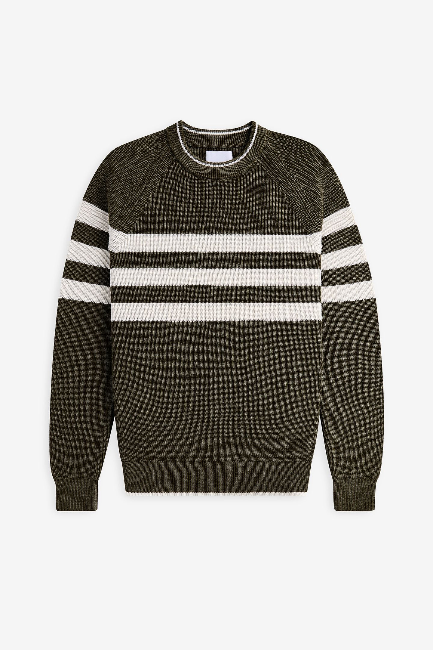 EVAN COTTON STRIPE GREEN 3