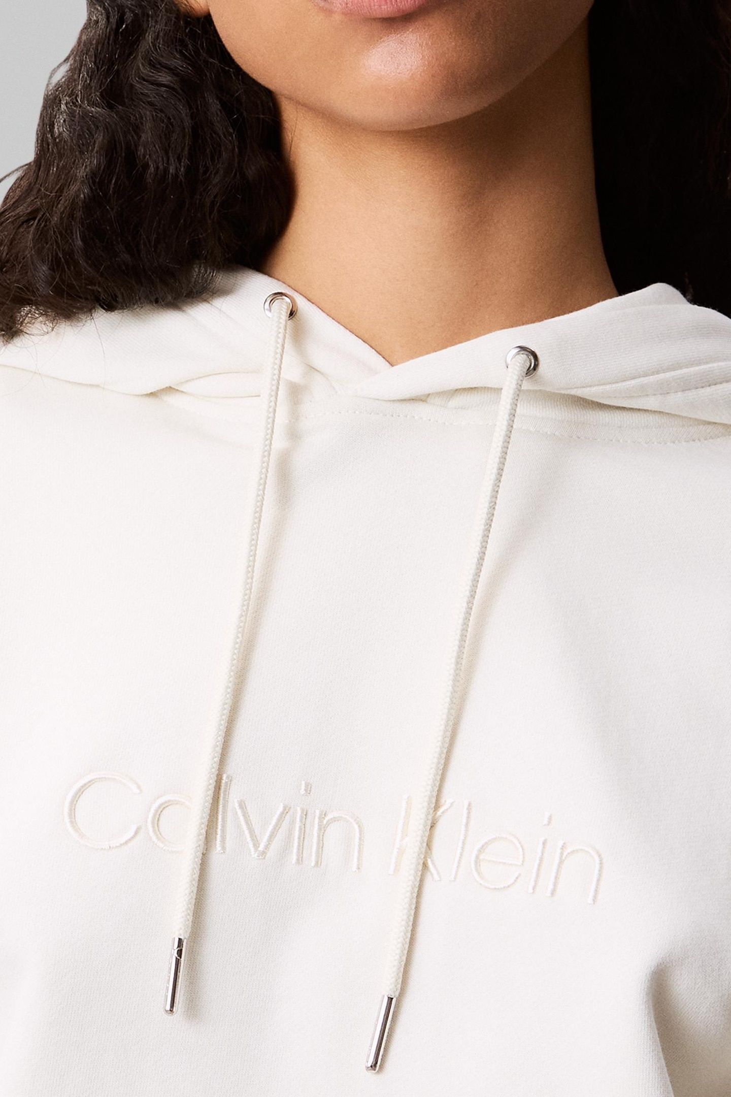 LOGO EMB FRENCH SWEATSHIRT TOFU 4