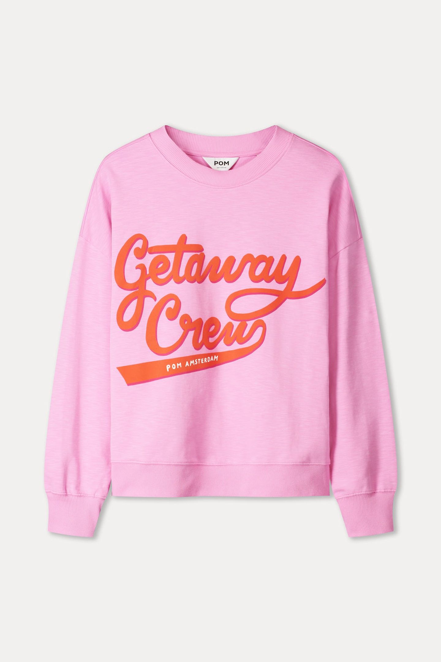 SWEATER - GETAWAY CREW PINK 4