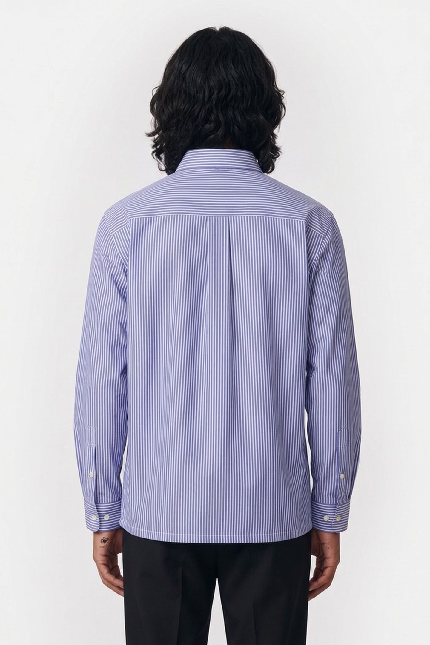 BELLO STRIPE OXFORD BLUE 2