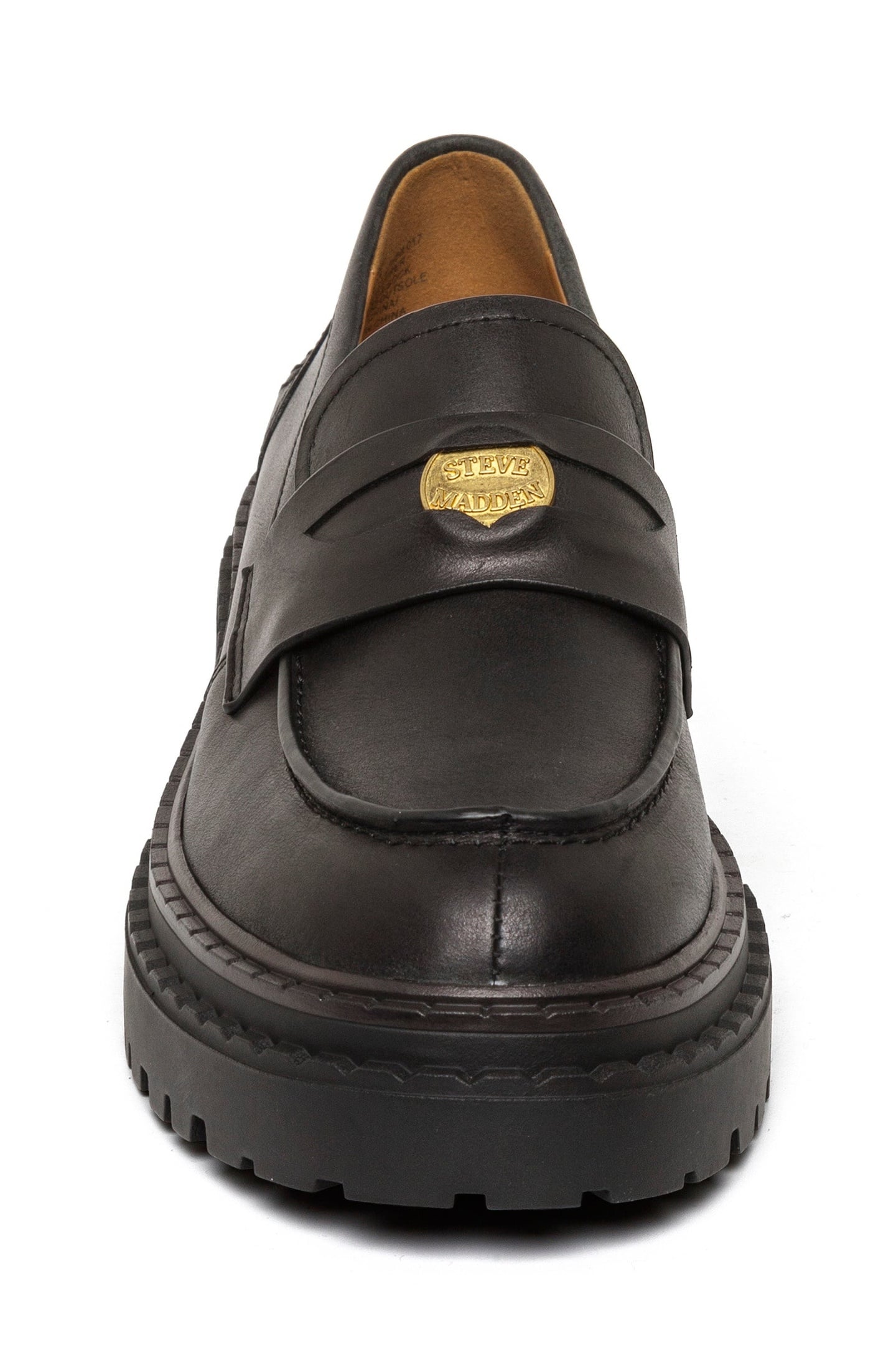 PURSUIT FLAT SHOES BLACK LEATHER 3