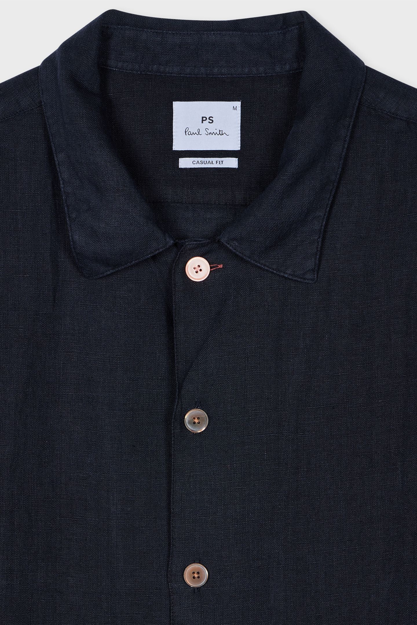MENS SS CASUAL FIT SHIRT VERY DARK NAVY 4