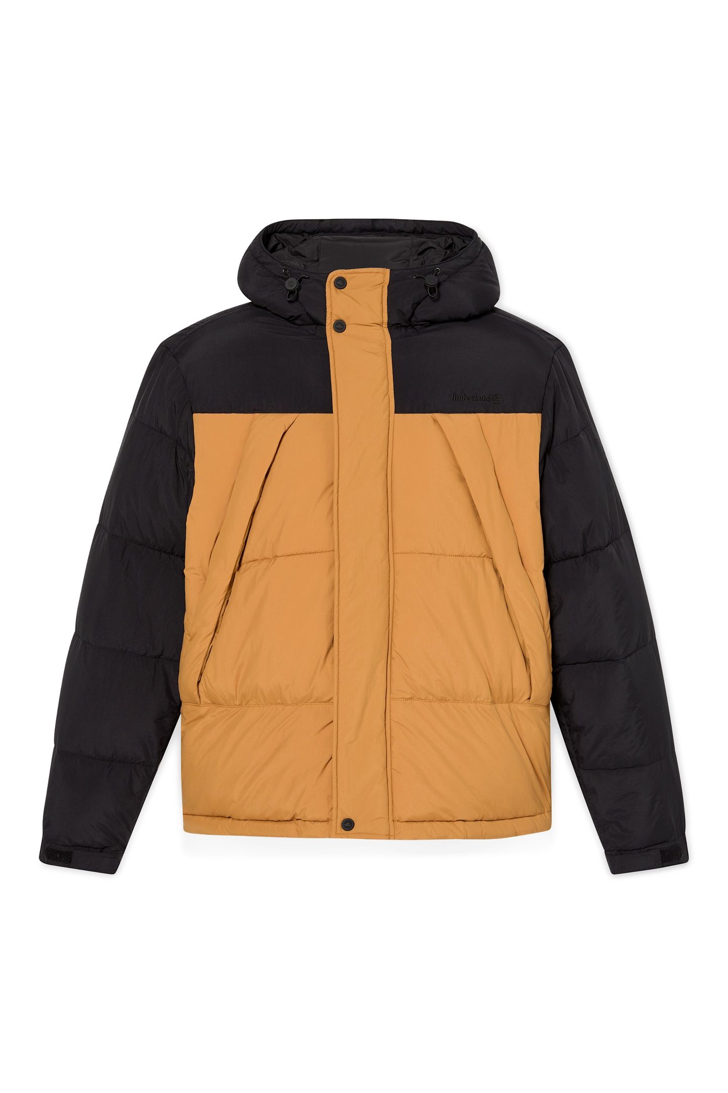 DURABLE WATER REPELLENT PUFFER JACKET BLACK/WHEAT 3
