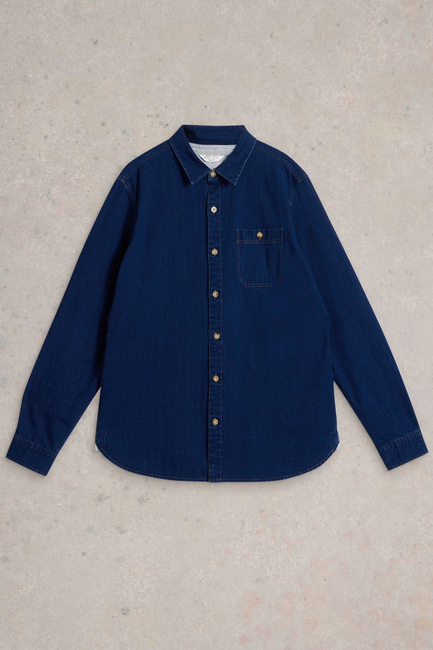 DENIM SHIRT MID DENIM 3