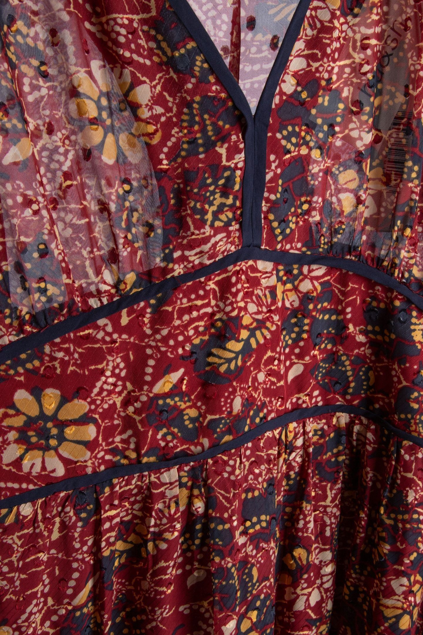 MID-LENGTH DRESS BORDEAUX 5