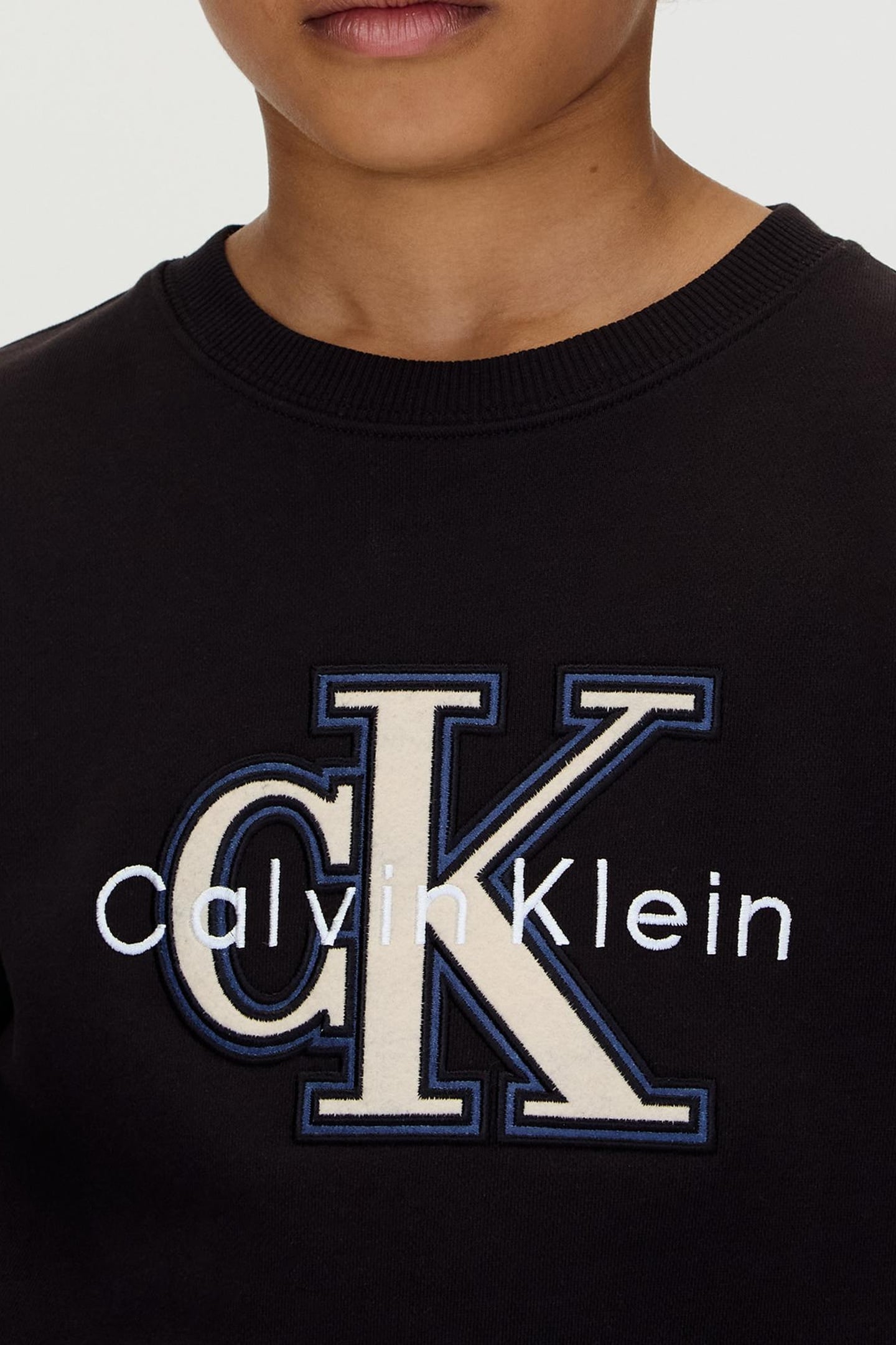 BOYS FESTIVE MONO SWEATSHIRT BLACK 5