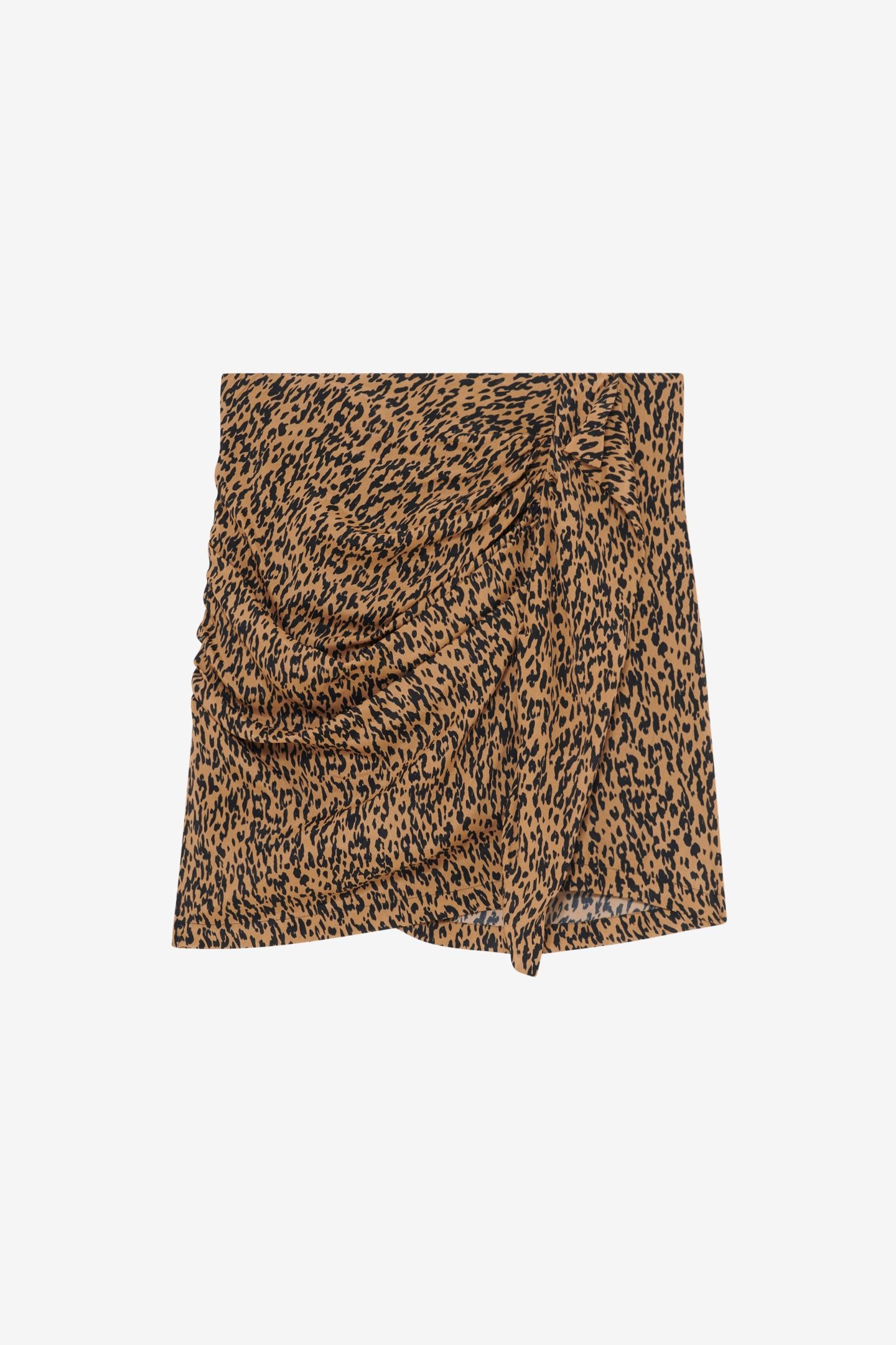 ETHELLE SKIRT BLACK/CAMEL 5