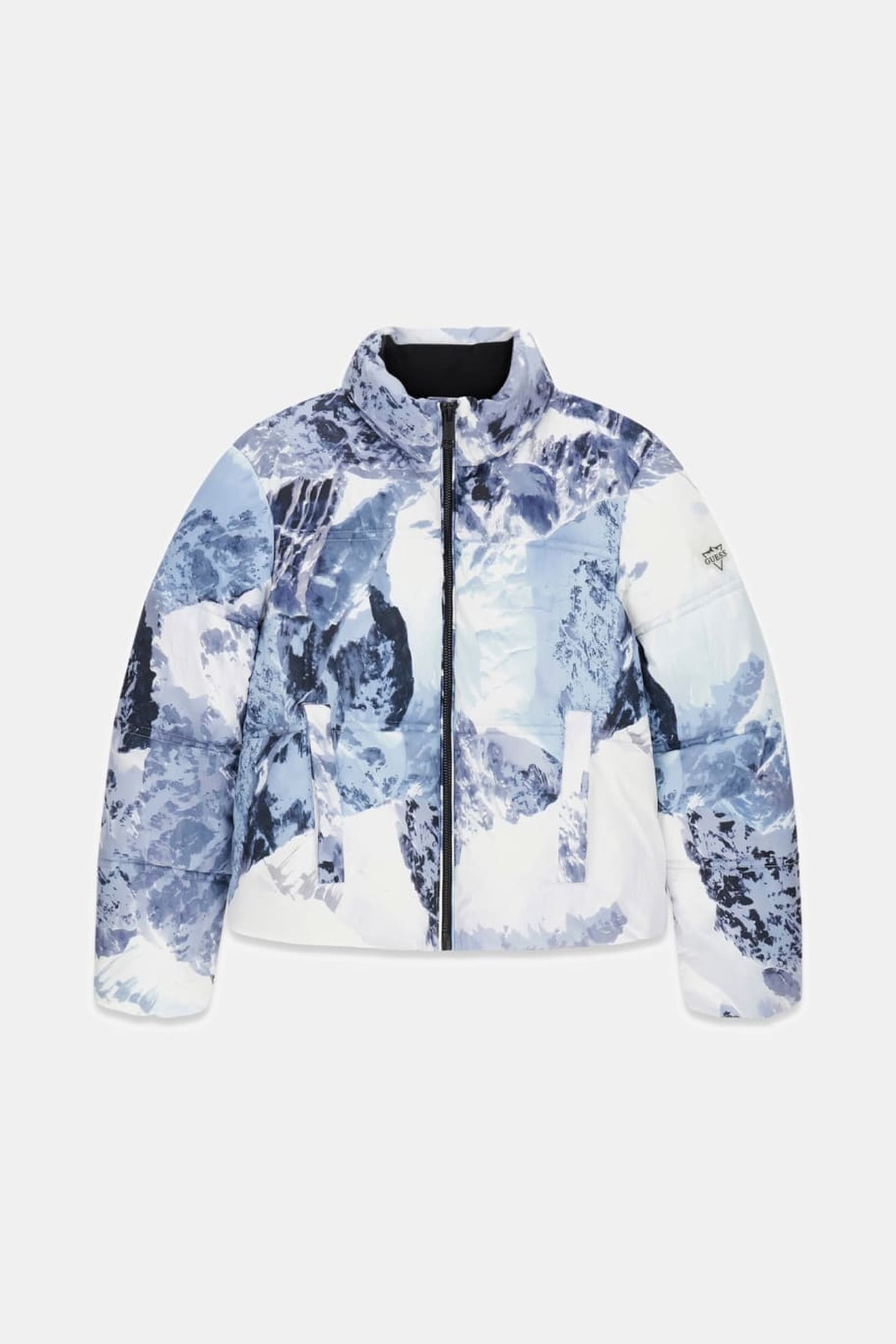 PRINTED MOUNTAINS CR AOP BLUE MOUNTAIN 2