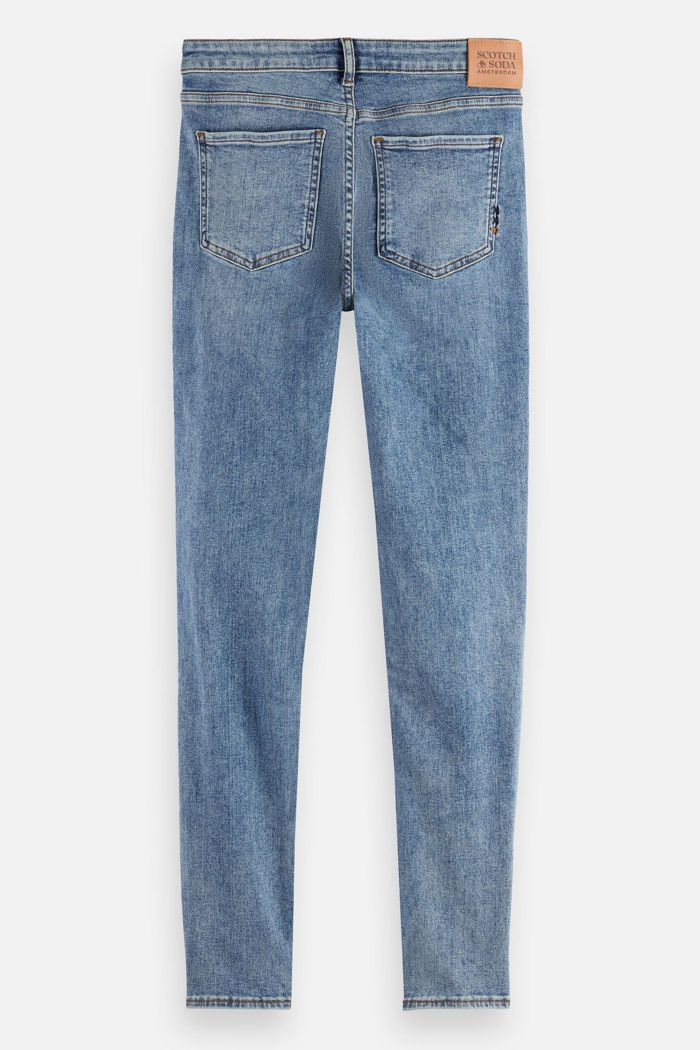 BOHEMIENNE MID RISE SKINNY JEANS BLUE DRAFT 5