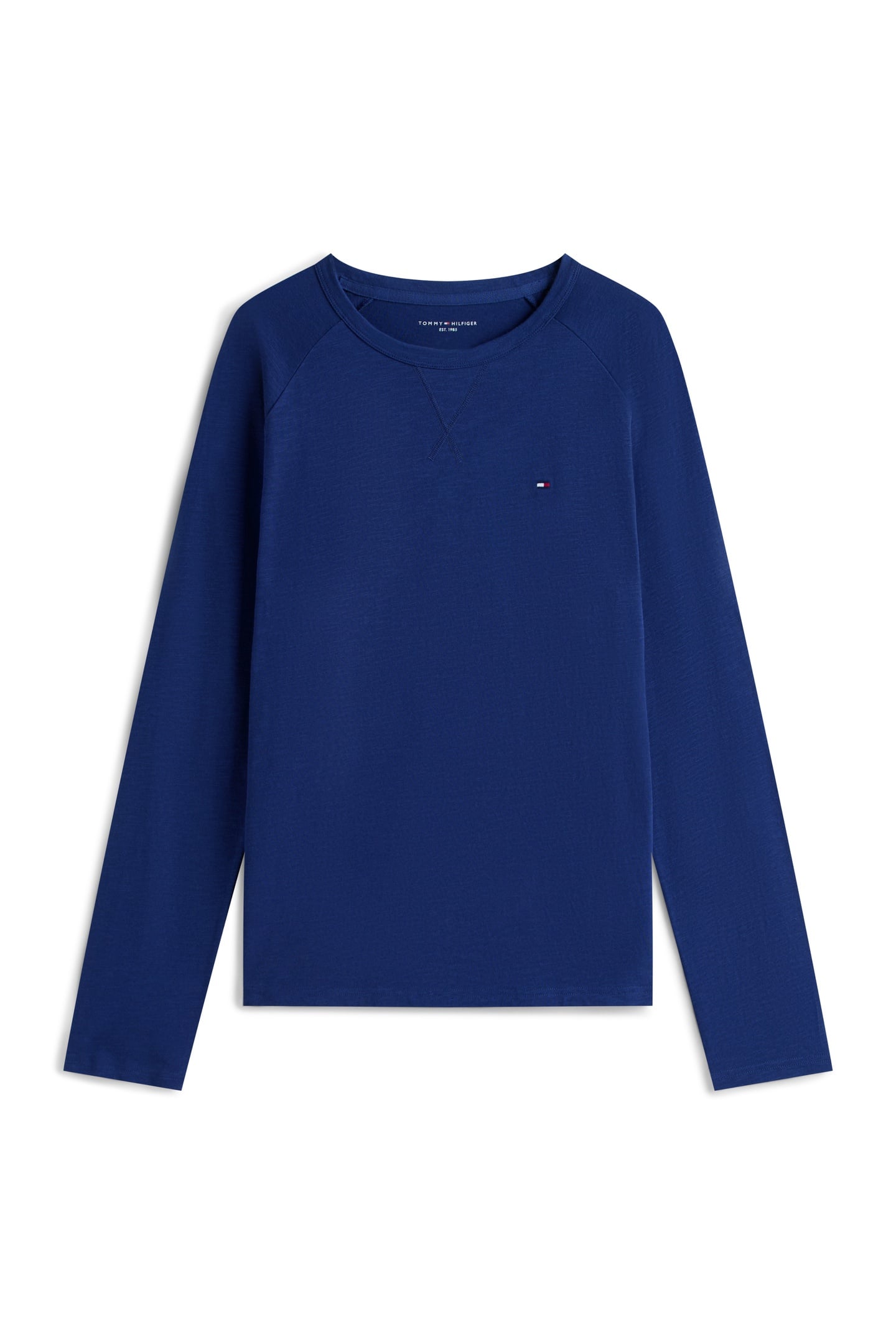 LS JERSEY PJ SET PREPPY NAVY 3