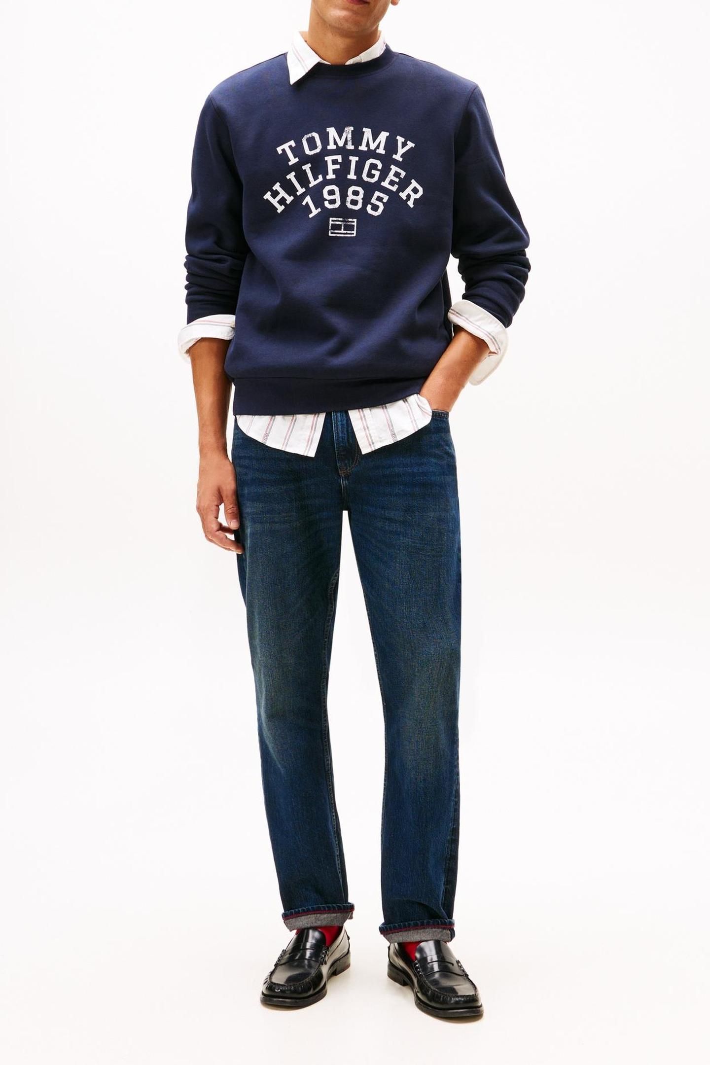 HILFIGER ARCH SWEATSHIRT DESERT SKY 2