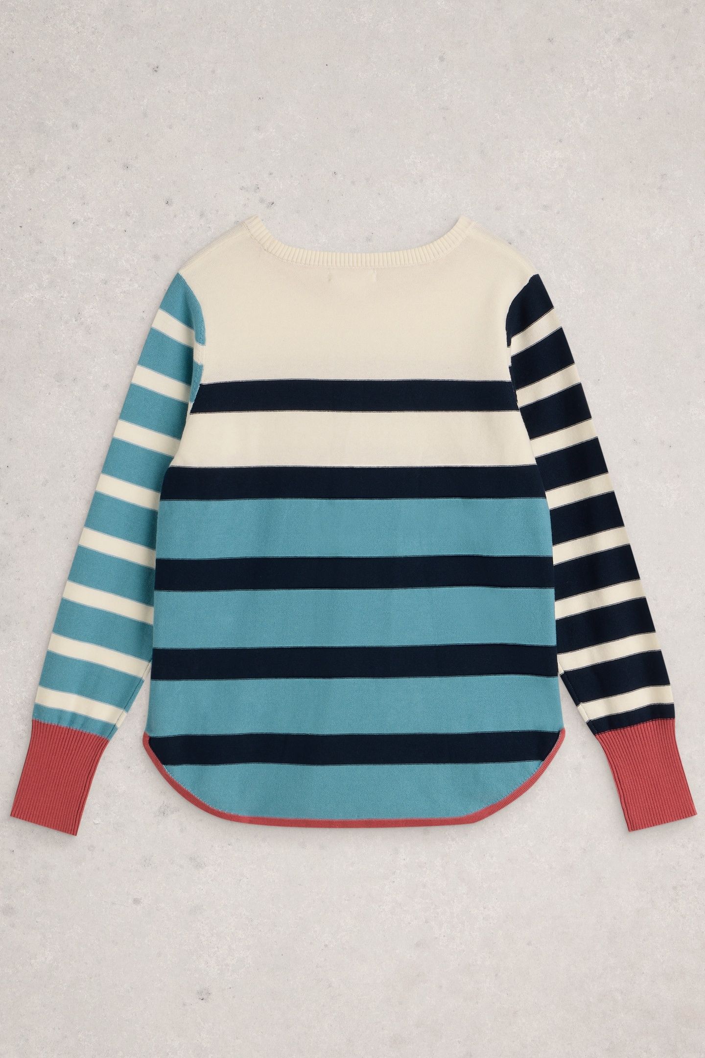 EMILY STRIPE JUMPER BLUE MULTI 2