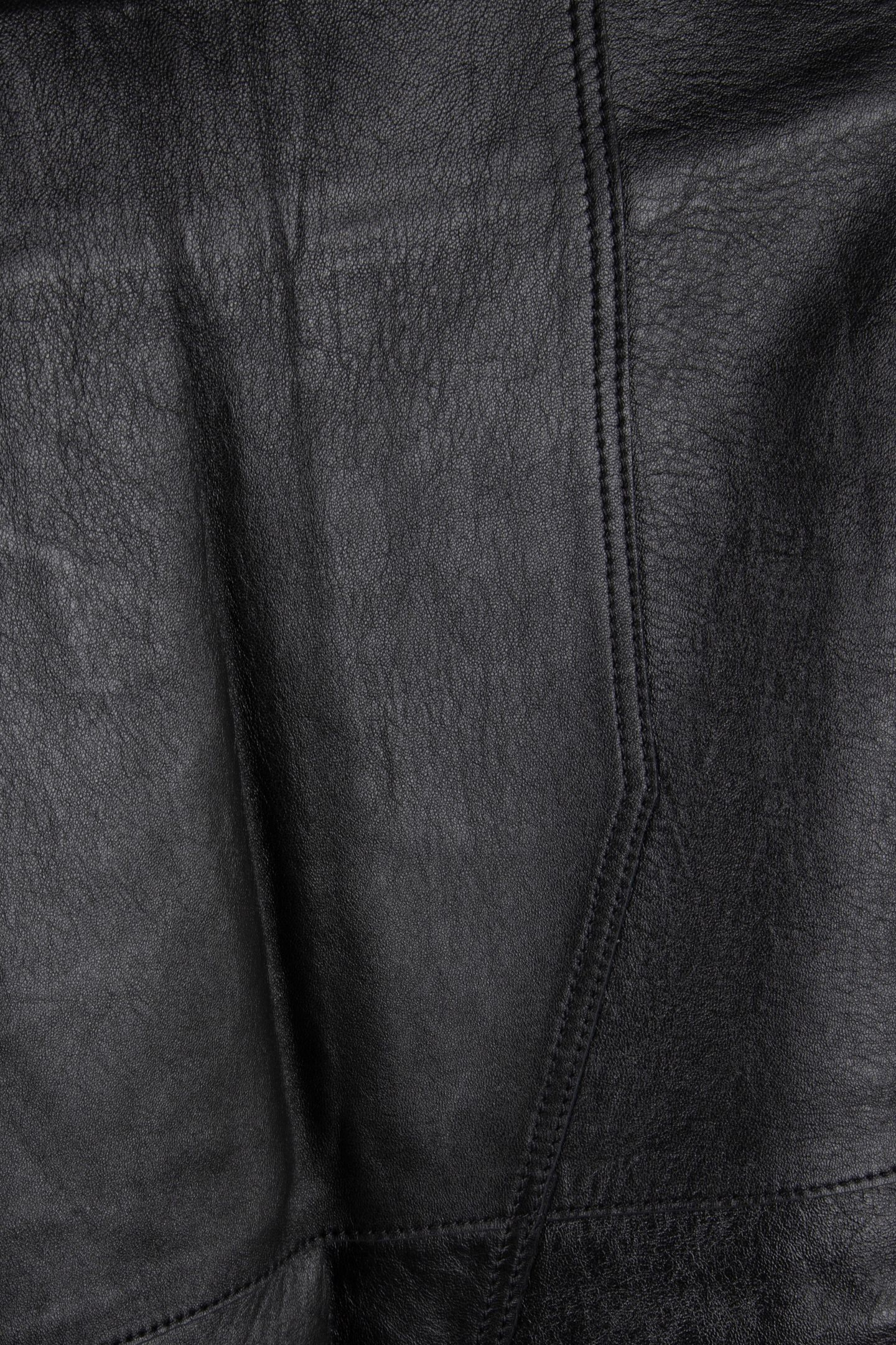 ST DAVINA LEATHER SKIRT BLACK 5