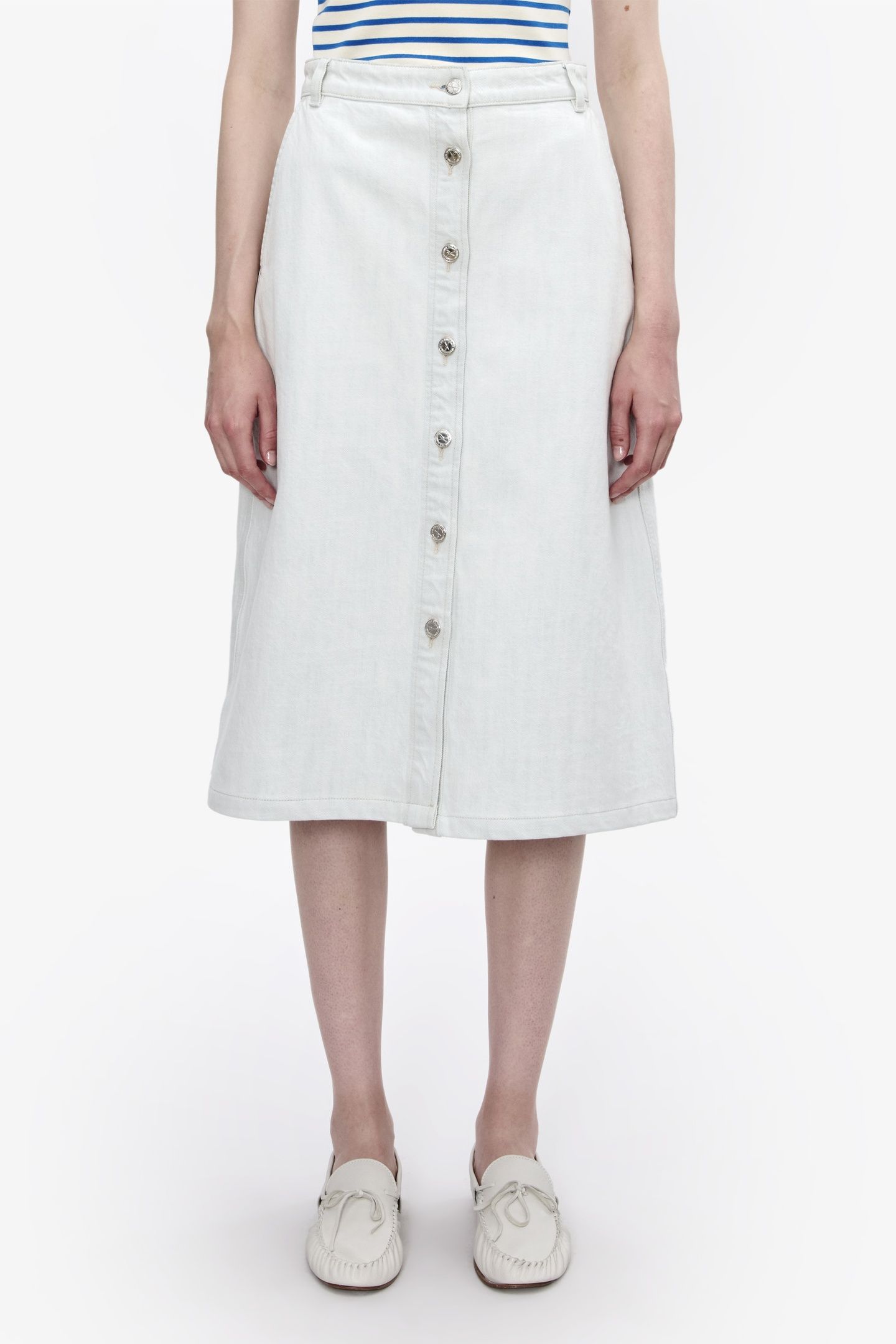 SKIRT LONG SKY BLUE 1