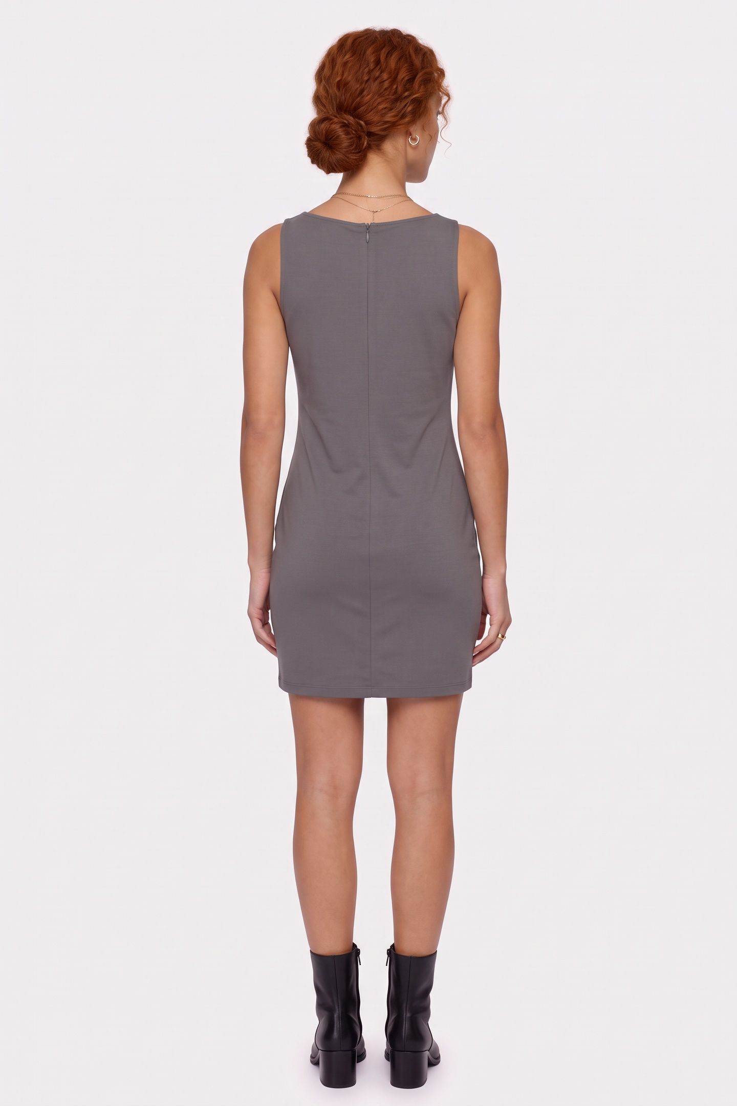 ST ARMINE DRESS GREY 2