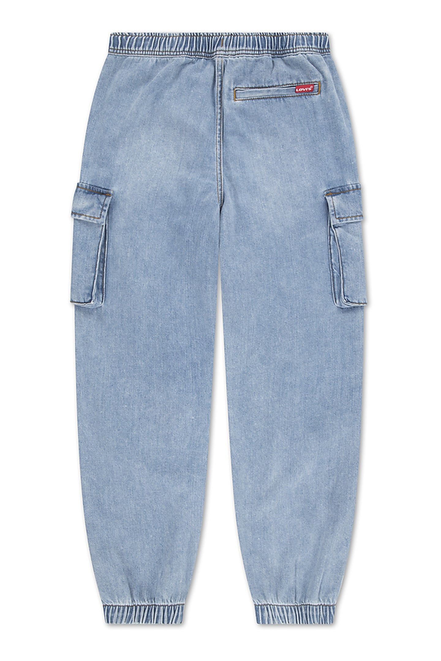 BOYS DENIM PARACHUTE CARGO PANTS FROM SCRATCH NO DESTRUCTION 2