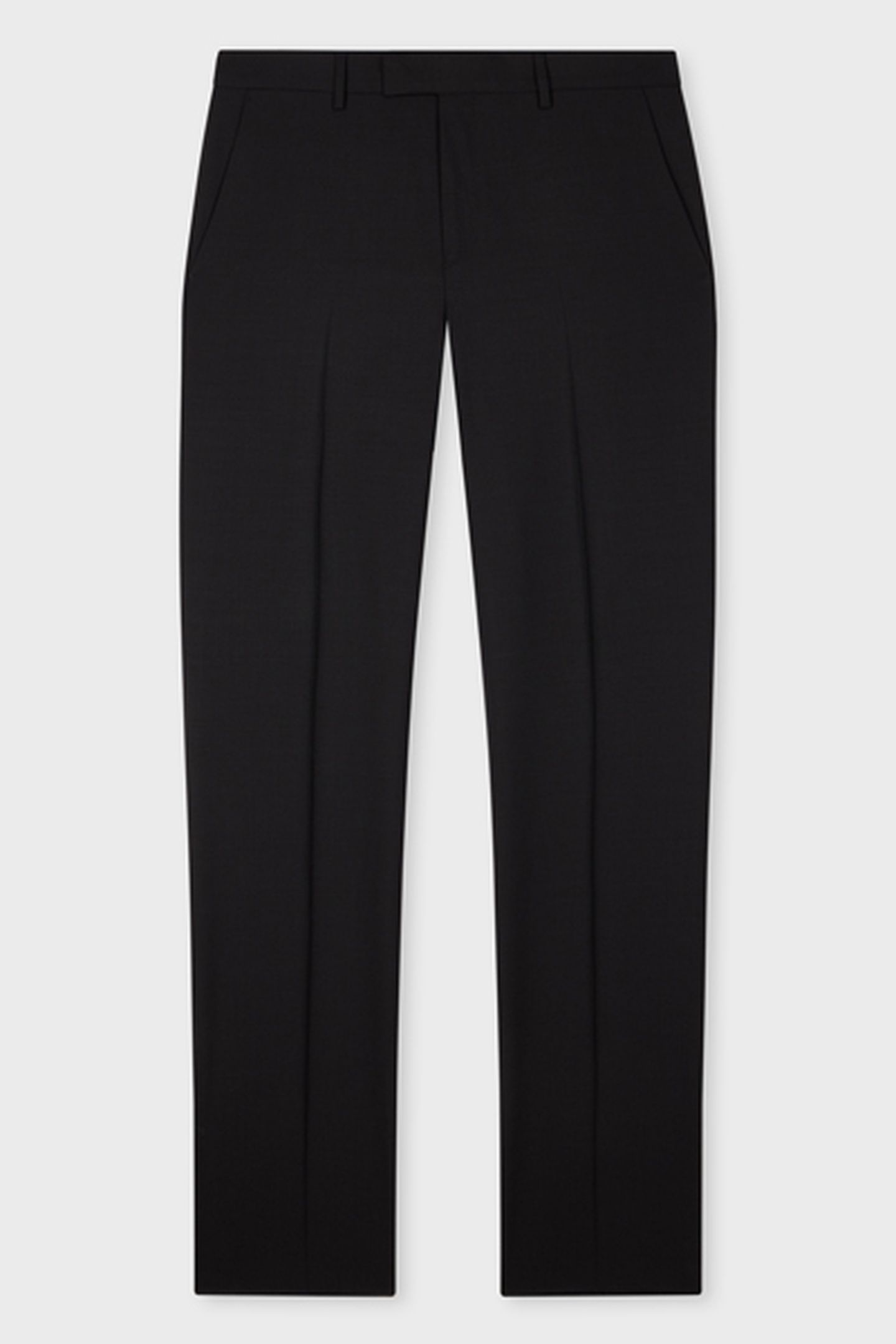 MENS SLIM FIT TROUSER BLACK 4