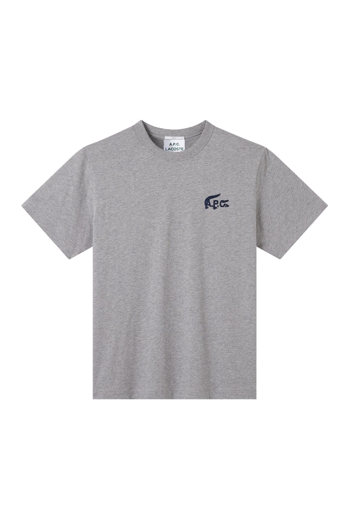 UNISEX T SHIRT UNISEX HEATHERED GREY 1