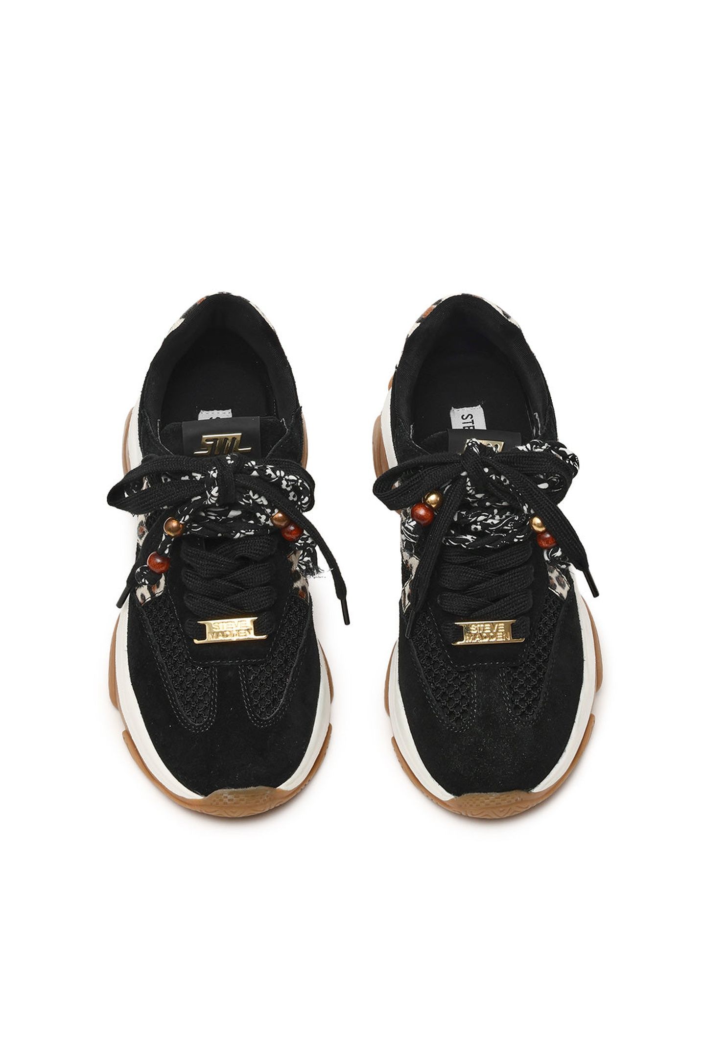 MAXFIELD SNEAKERS BLACK SUEDE 5