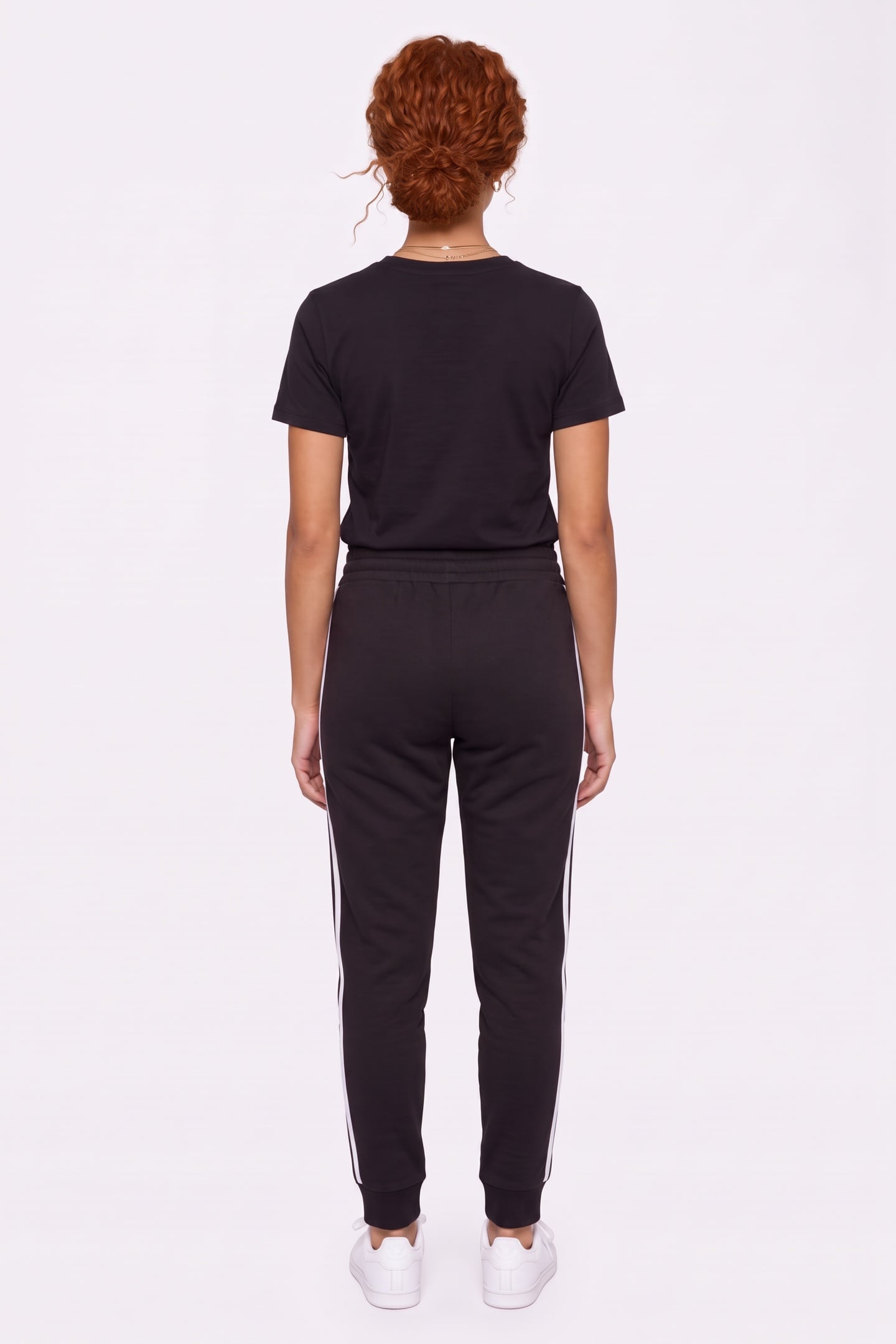 UNISEX 3-STRIPES PANT BLACK 4