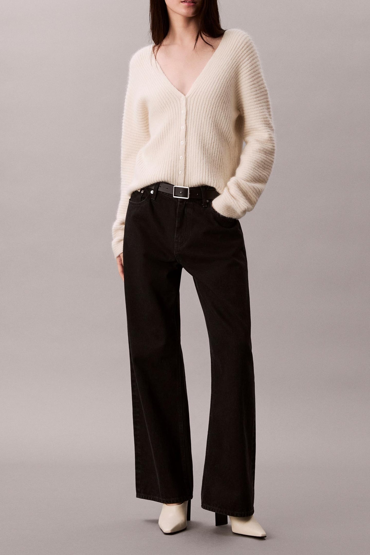 LONG SLEEVE BUTTON BRILLIANT WHITE 3