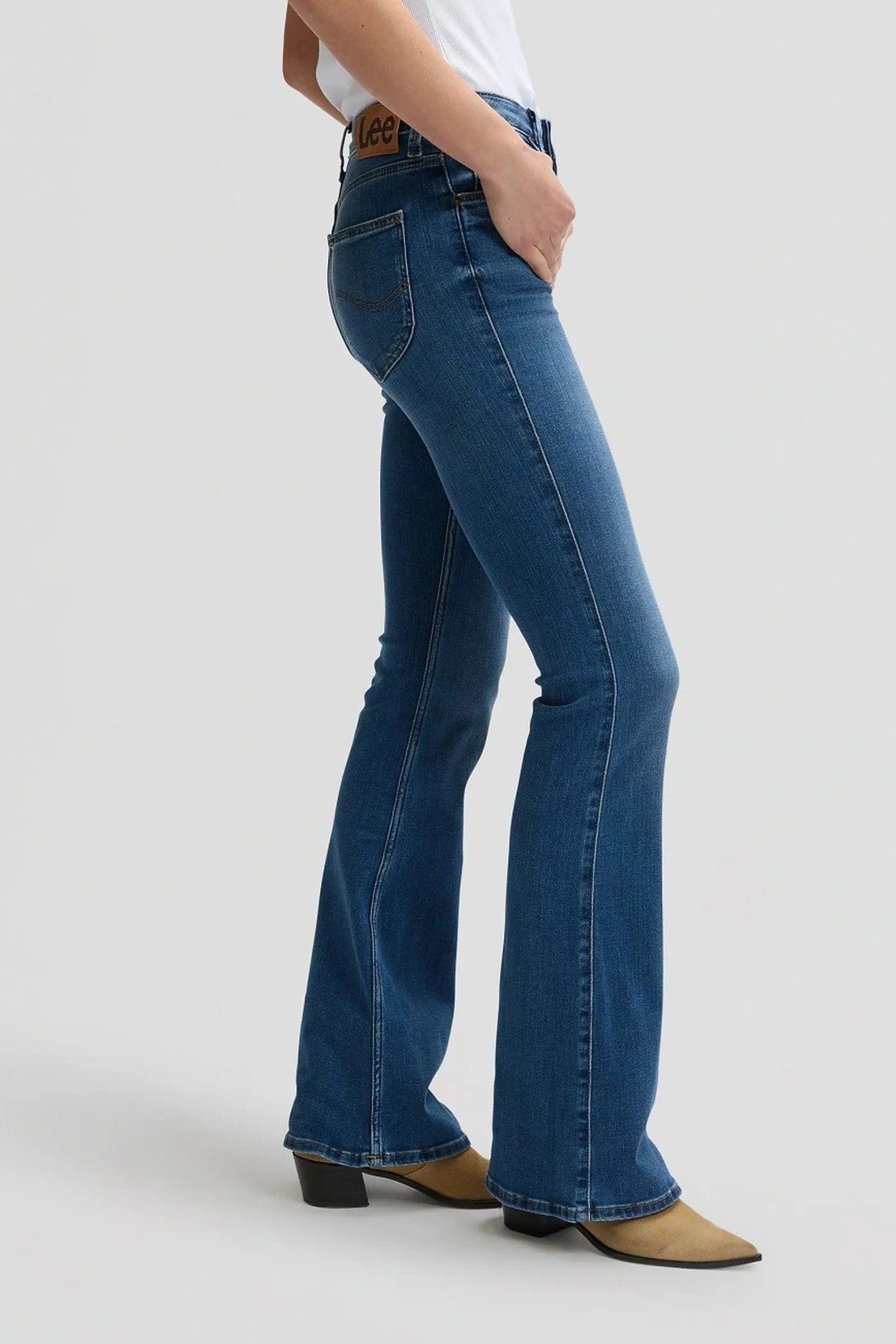 BREESE - CLIMB HIGHER - HIGH RISE FLARE BLUE 4
