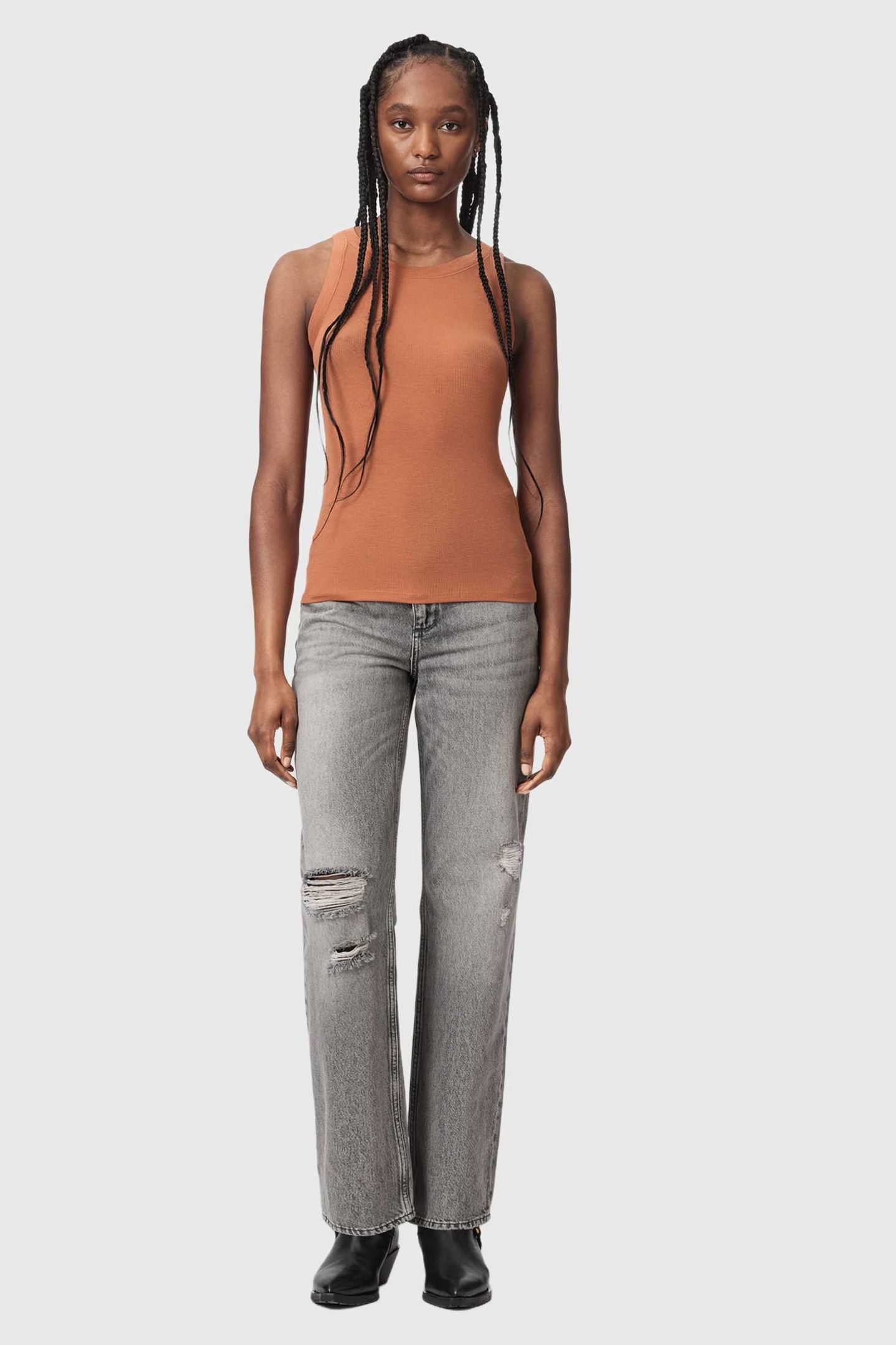 RINA TANK PECAN BROWN 1