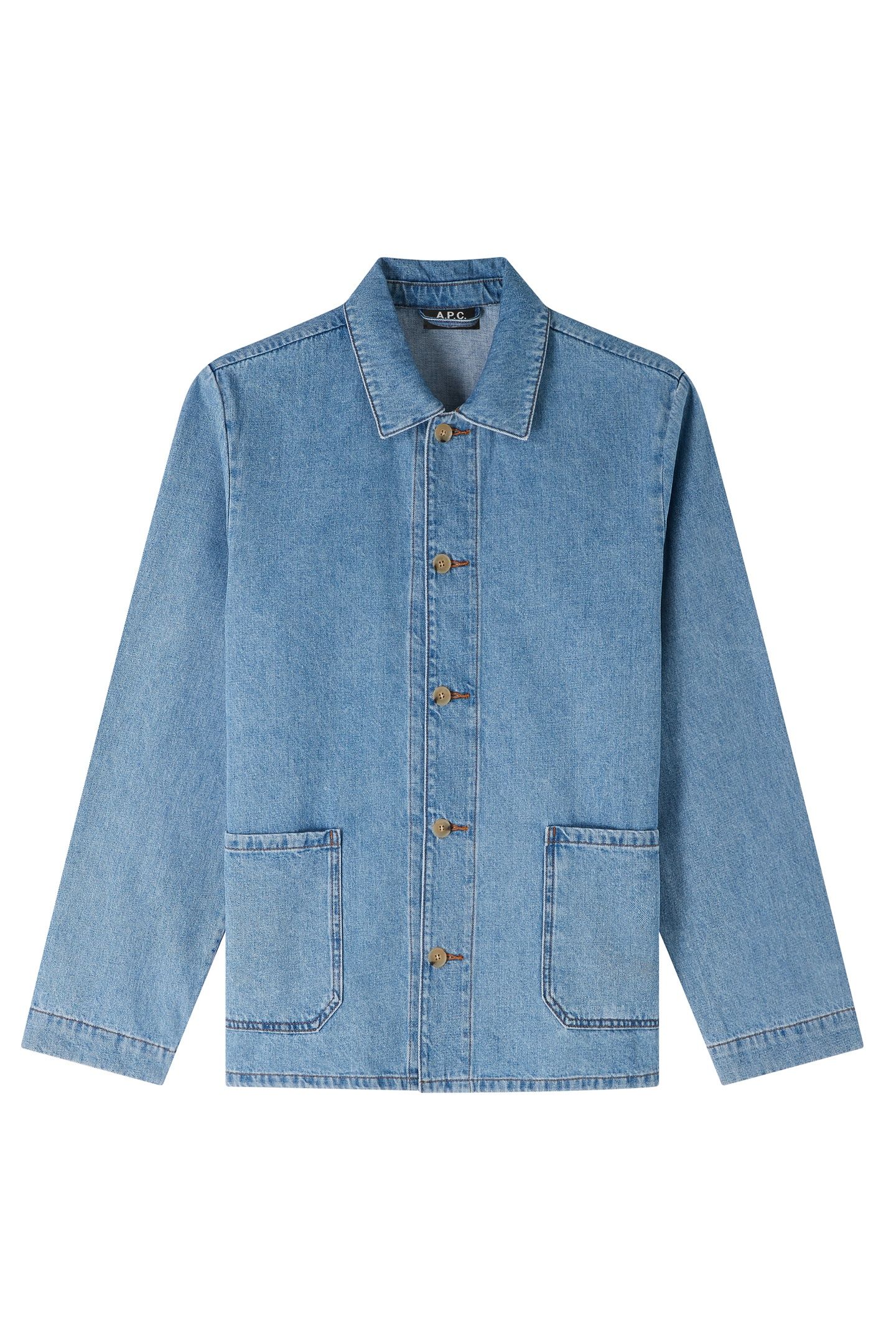 UNISEX JACKET KERLOUAN LOGO LIGHT BLUE 2