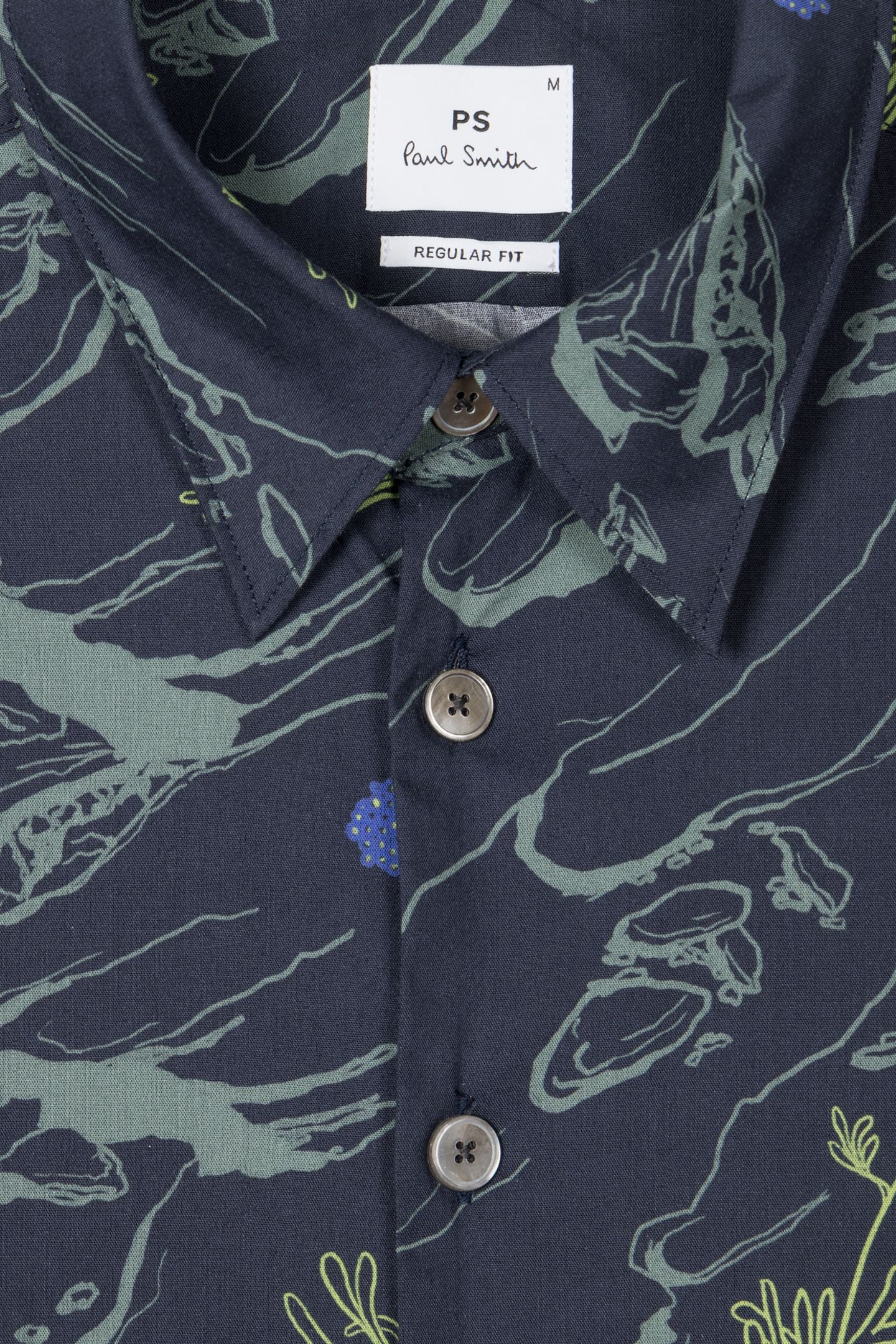MENS LS REGULAR FIT SHIRT VERY DARK NAVY 6