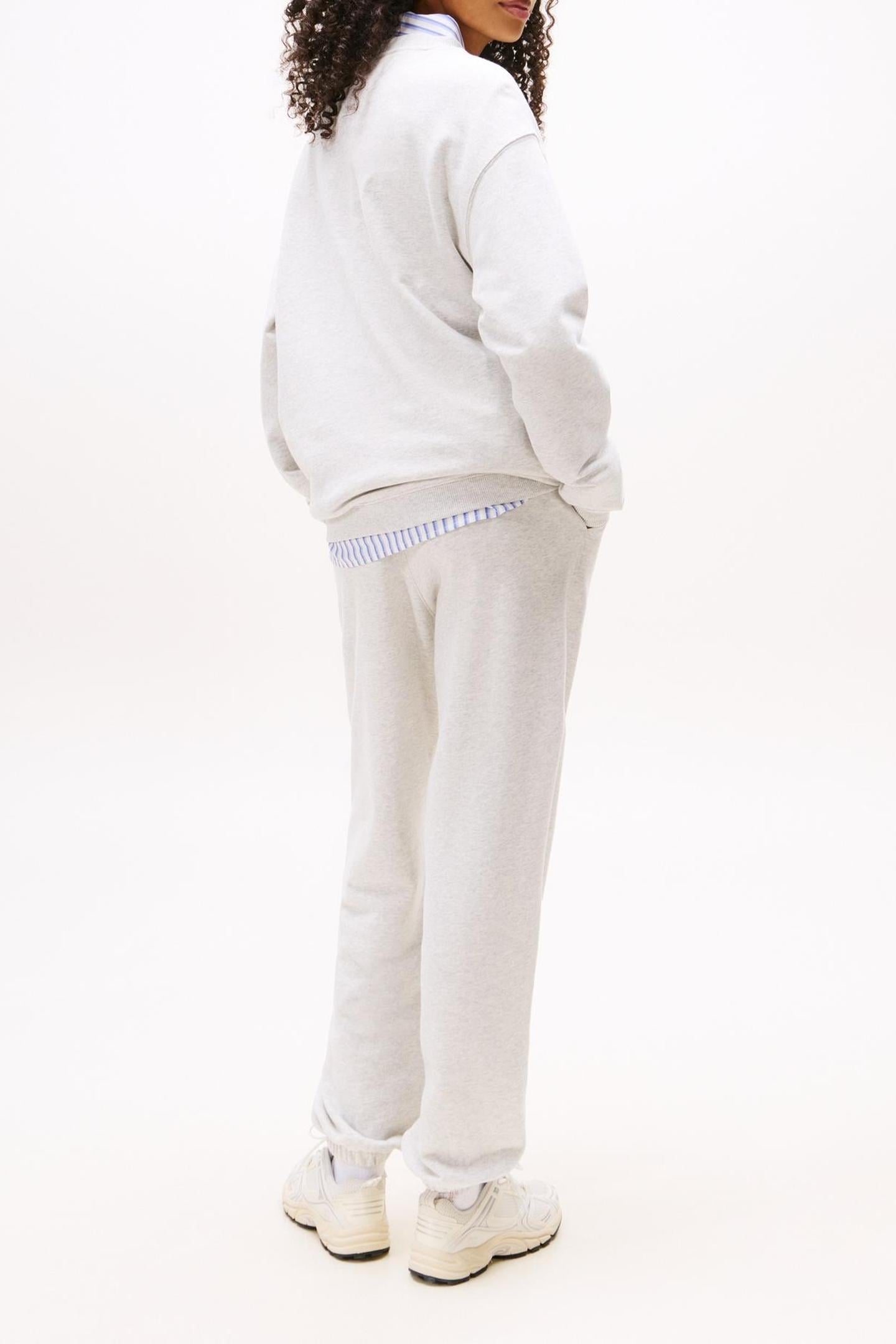 TJW RELAXED CREST NOTCH LIGHT GREY HEATHER 2