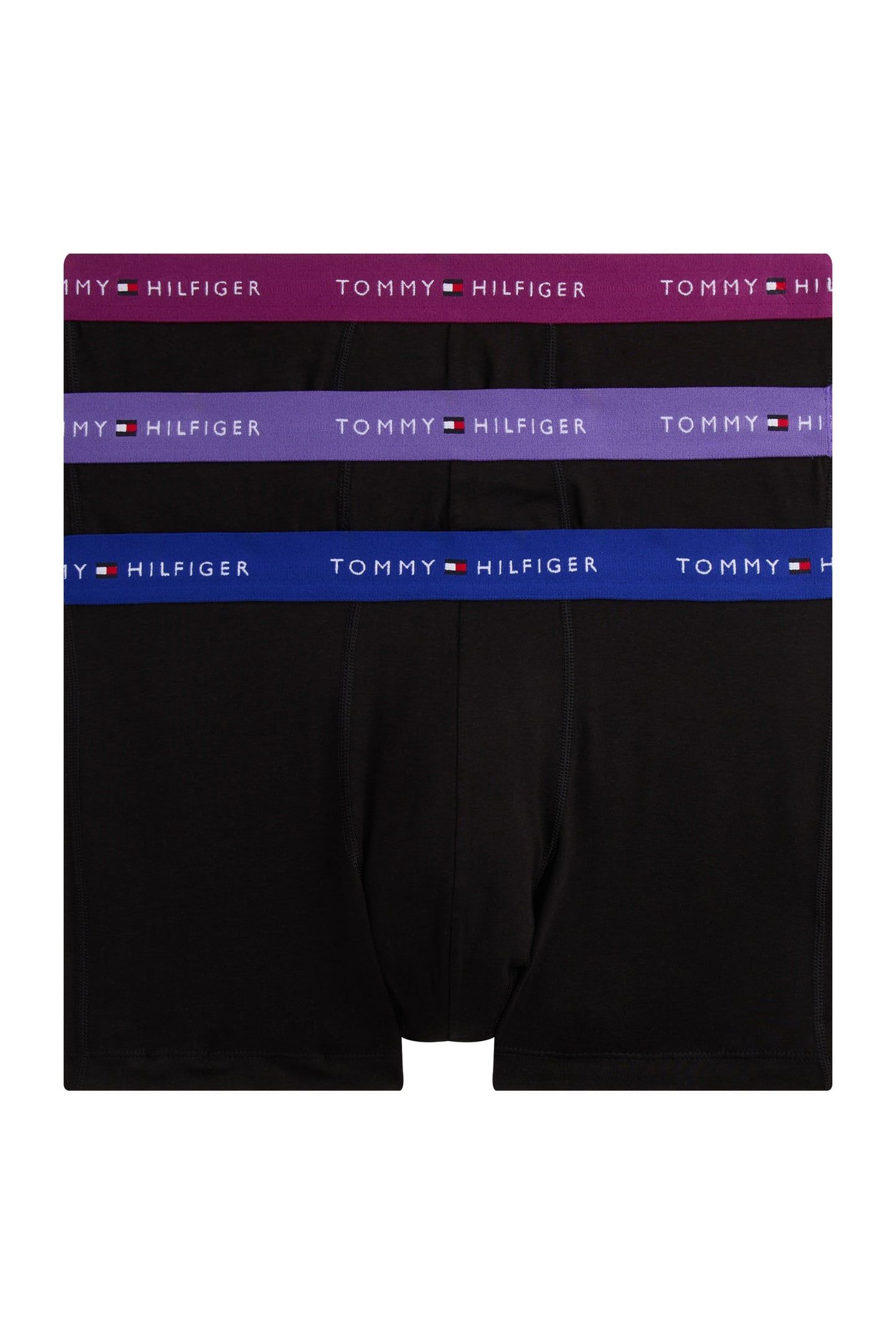 3-PACK WAISTBAND TRUNK RCH MUL/WDGE BLU/MON PRPLE 1