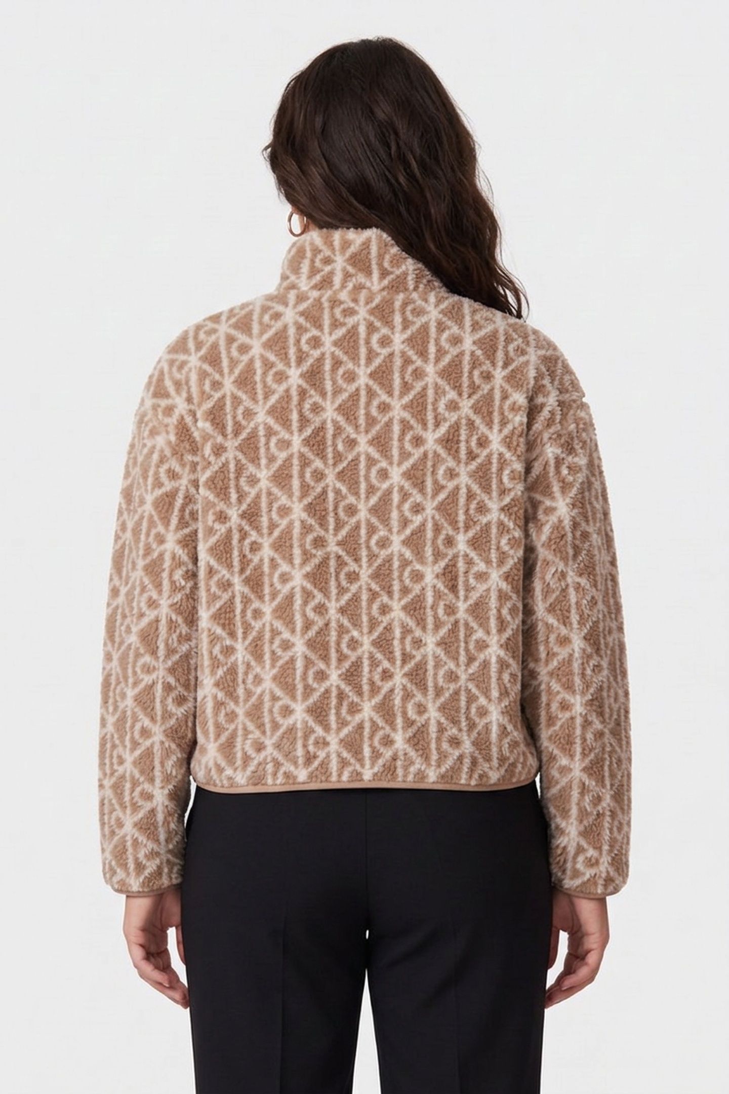 LS AOP SHERPA JACKET AMPHORA COMBO 2