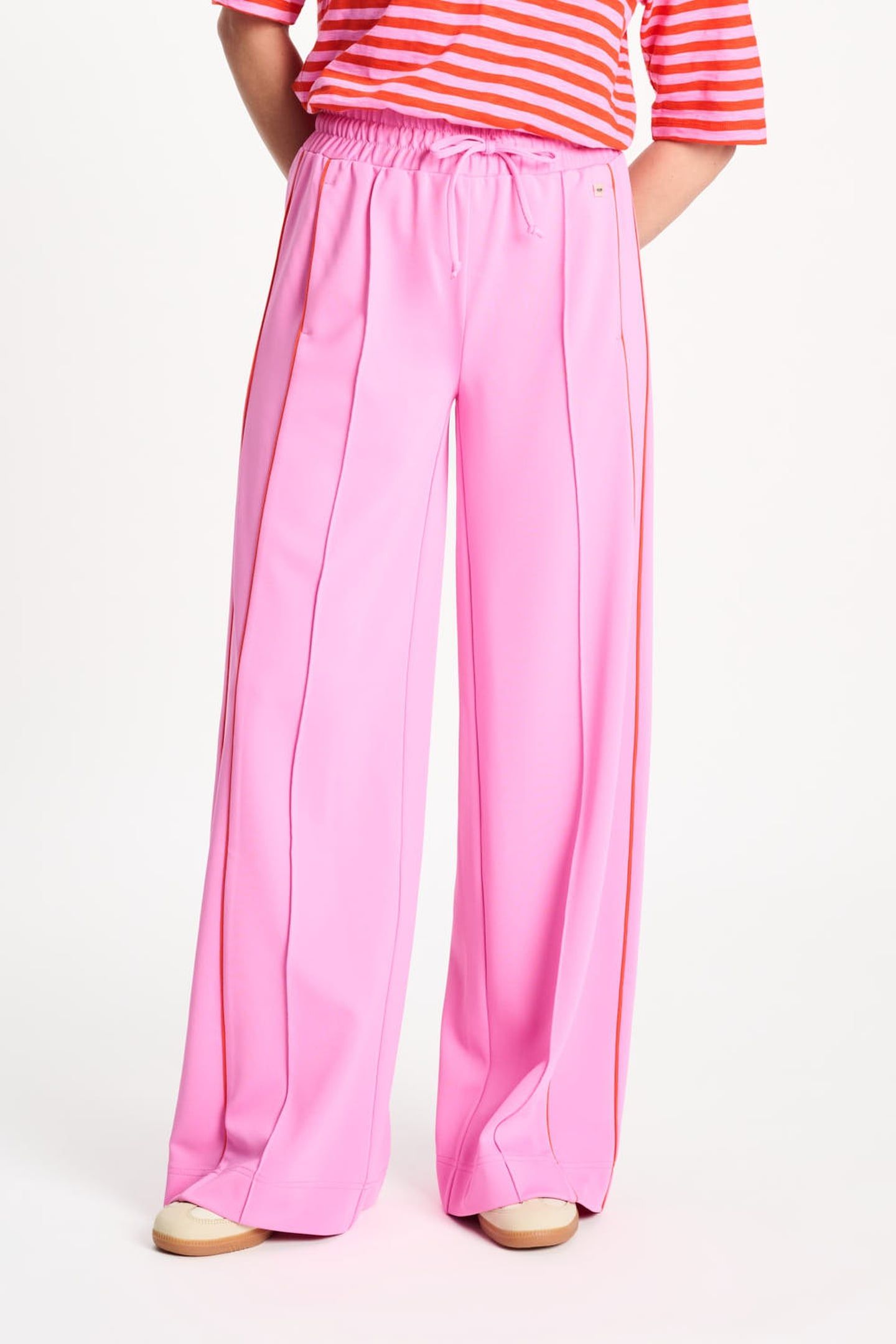 TRACKPANTS - COLOURBLOCK CHEERING PINK 2