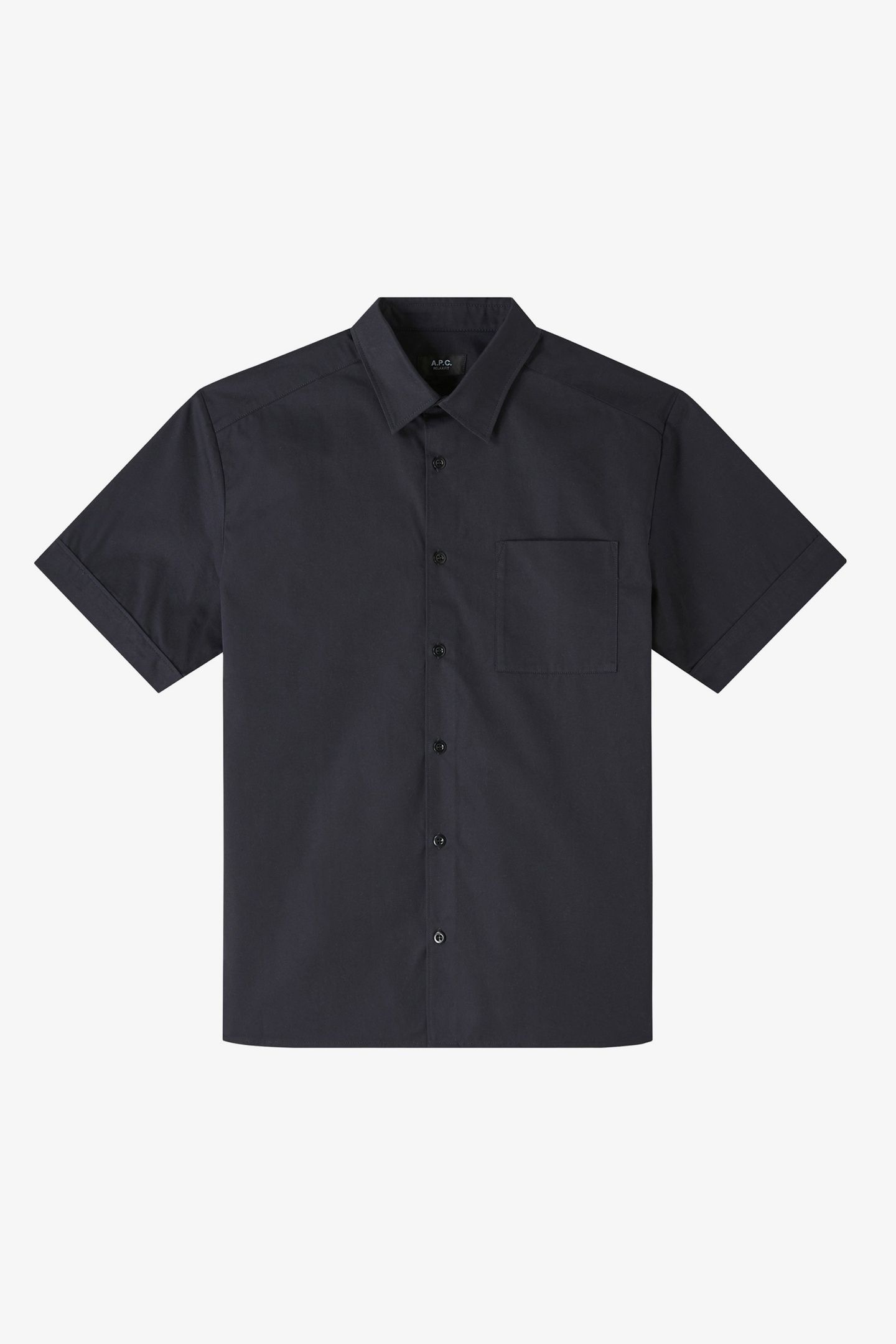 UNISEX SHORT-SLEEVE SHIRT ROSS DARK NAVY 2