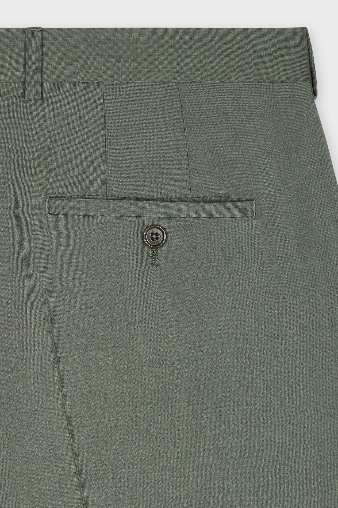 MENS TAILORED FIT 2 BUTTON SUIT PETROL GREEN 7