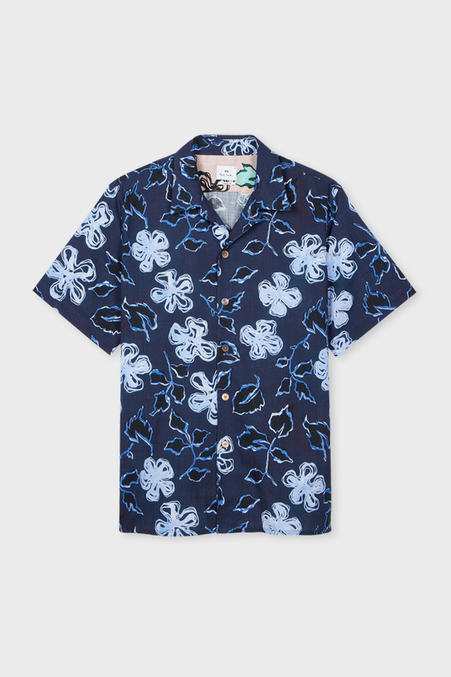 MENS SS CASUAL FIT SHIRT VERY DARK NAVY 2