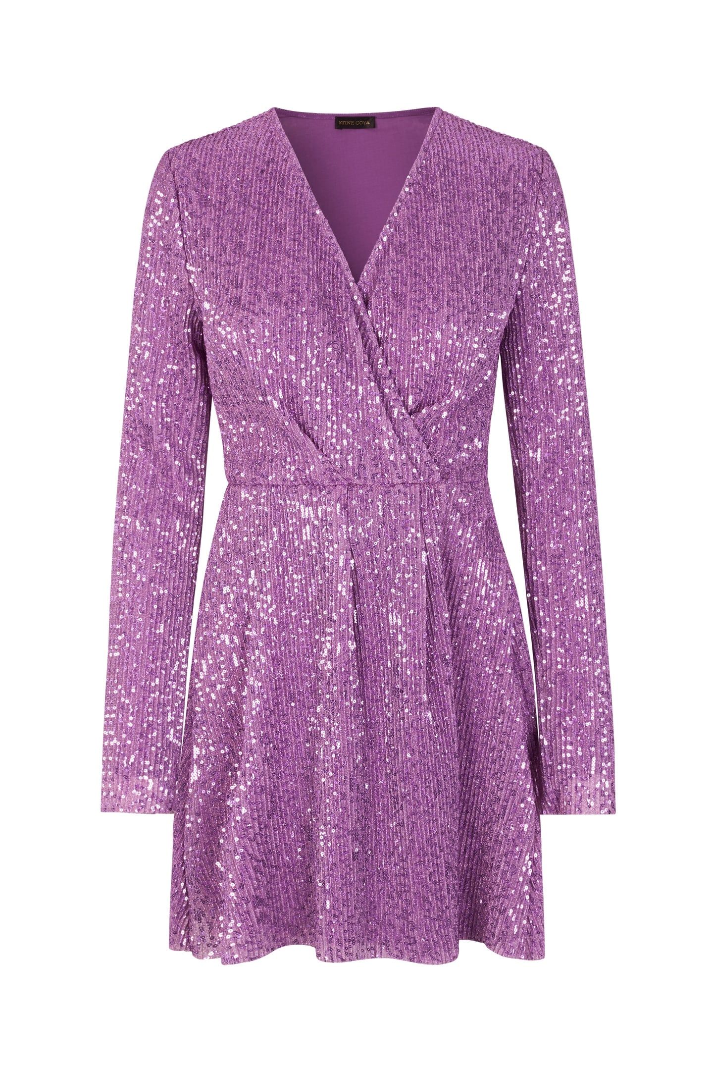 NOELIA DRESS WRAP SHORT ORCHID 3