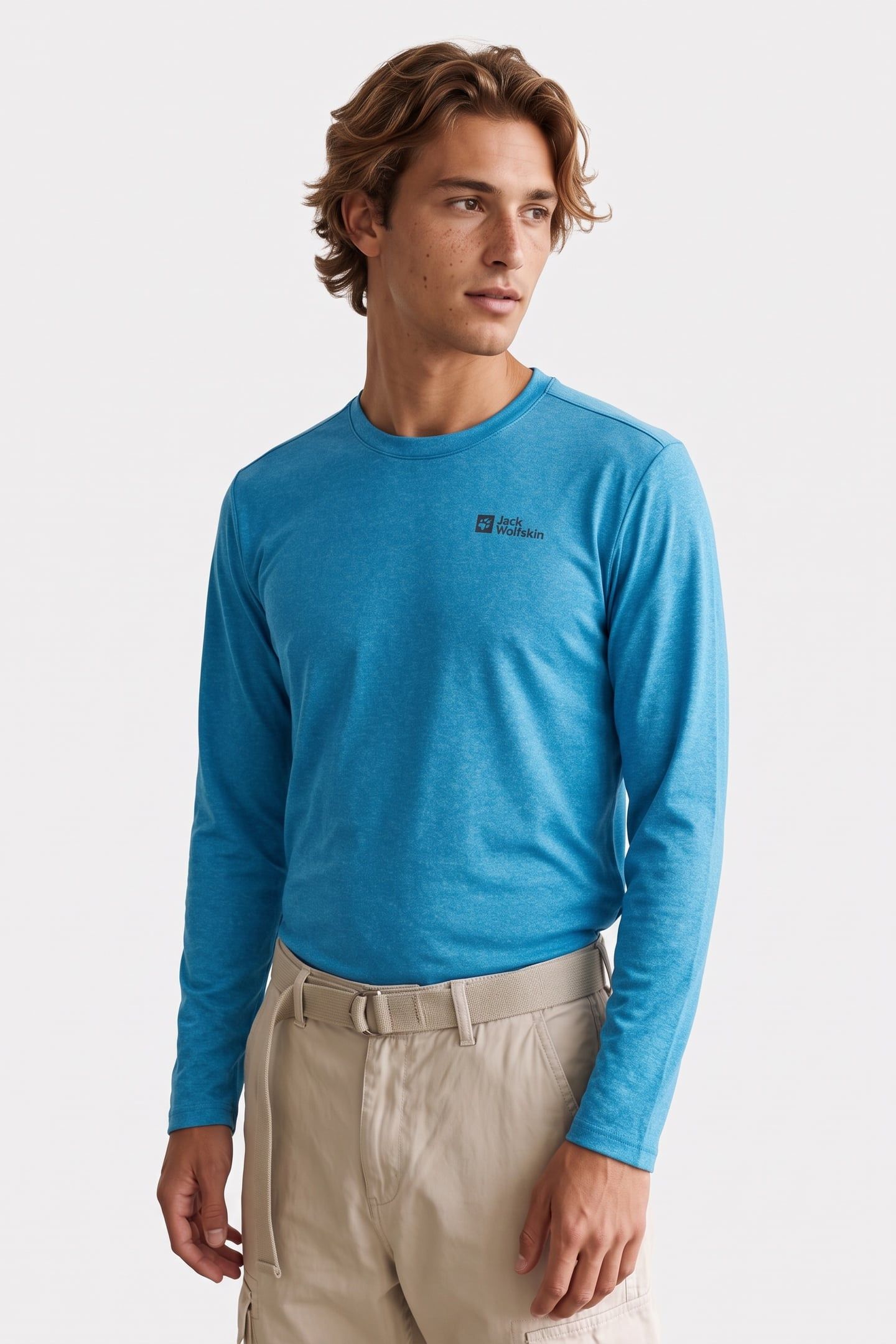 SKY THERMAL LONG SLEEVE AURORA BLUE 1