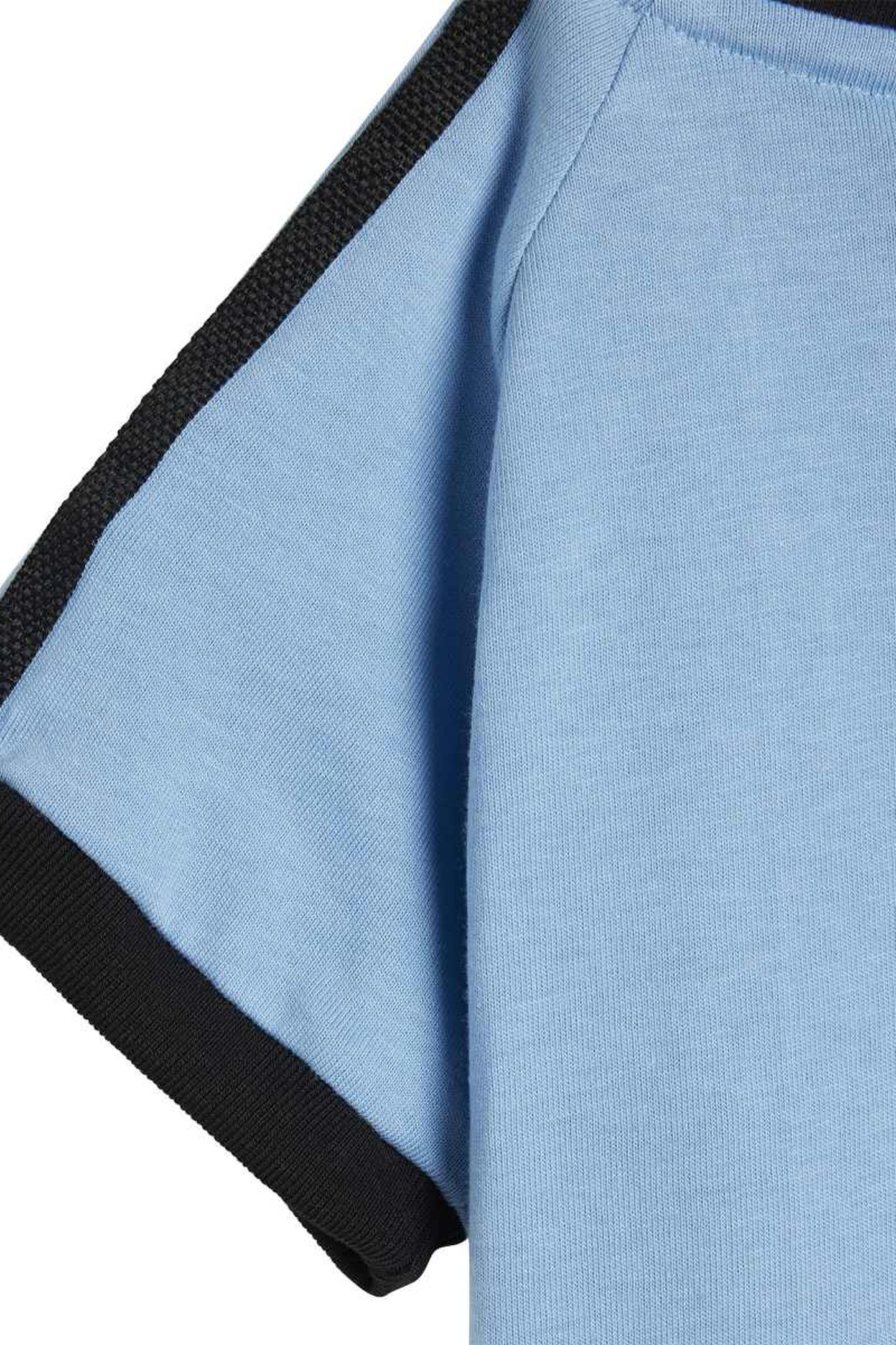 INFANT 3STRIPES TEE ASH BLUE 5