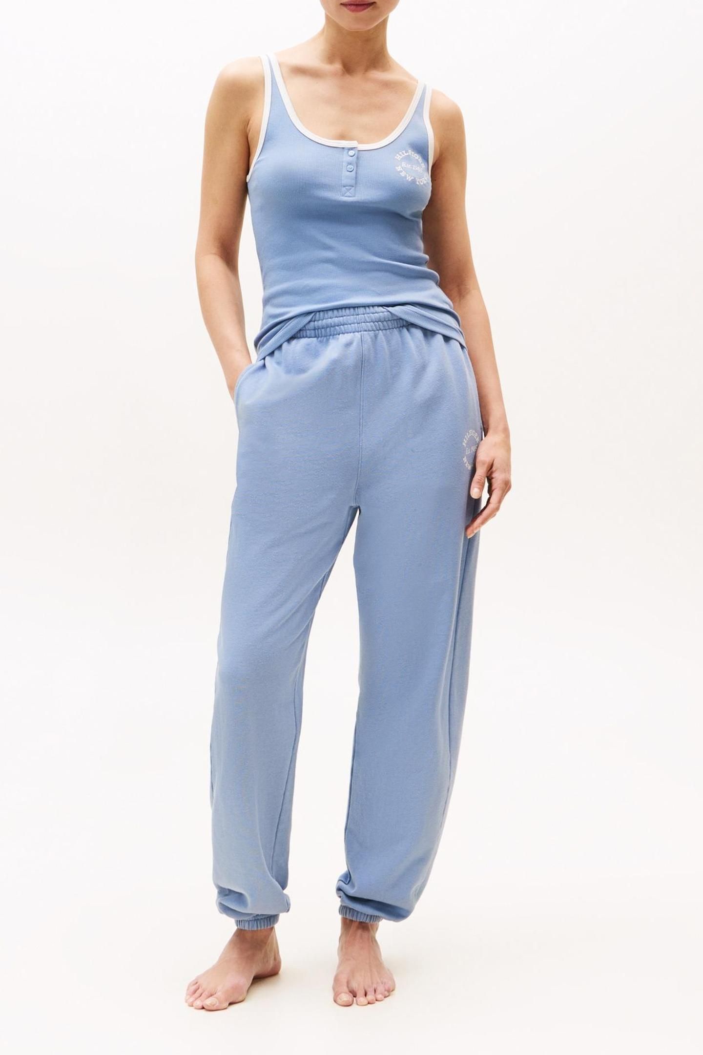 RIB TANK TOP BRISK BLUE 2