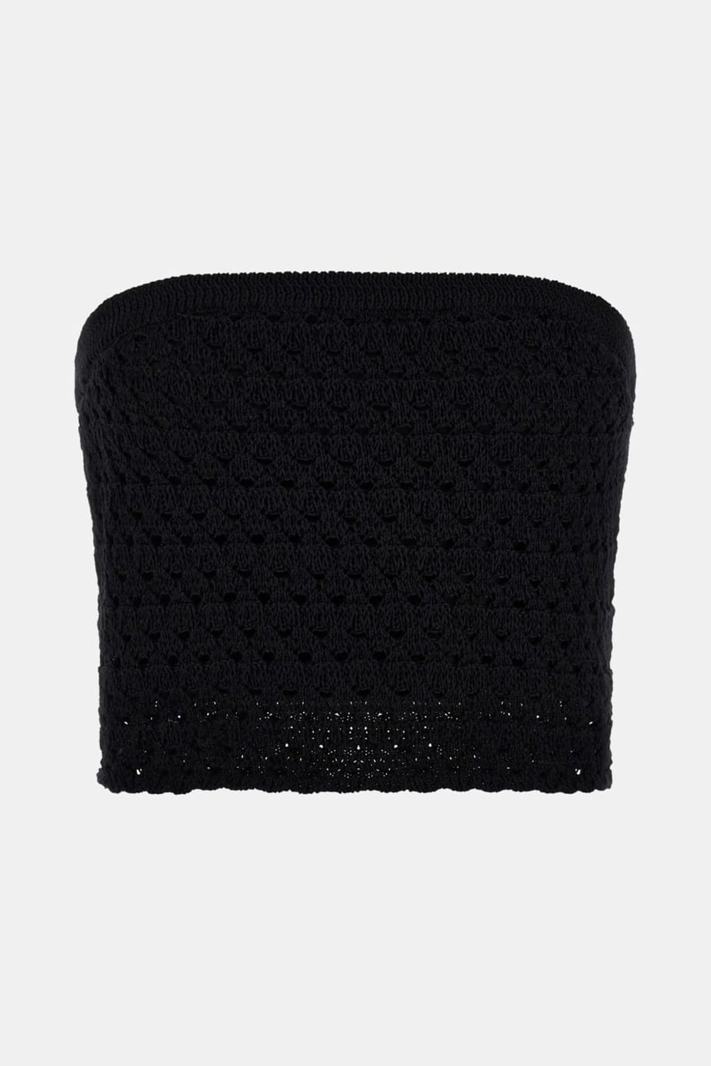 STRAPLESS LUCA TUBE JET BLACK A996 4