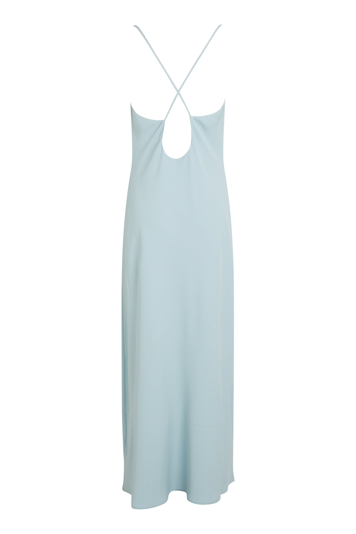 CREPE LOW BACK DRAPE DRESS ETHER 4