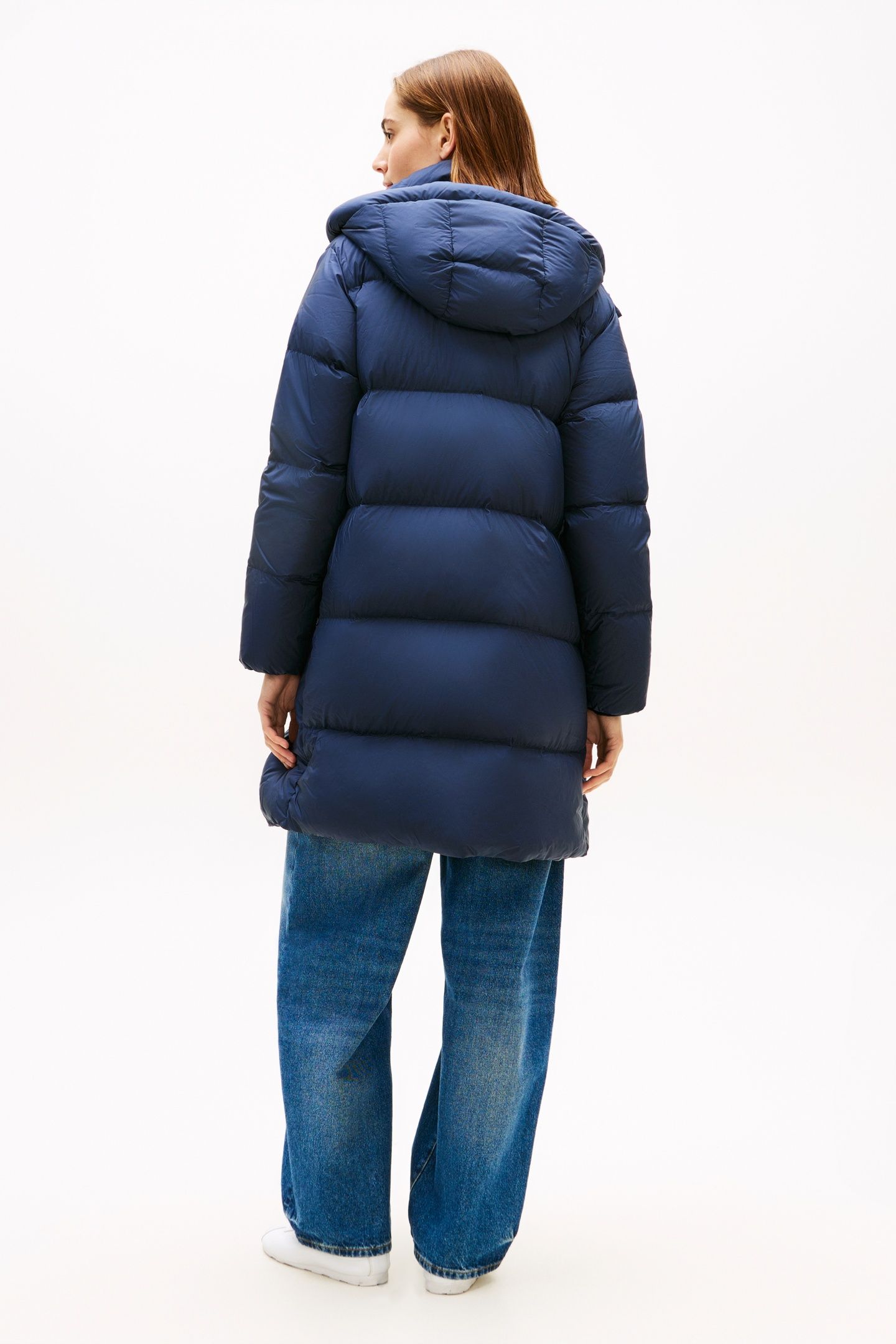 MODERN DOWN REG COAT DARK NIGHT NAVY 2