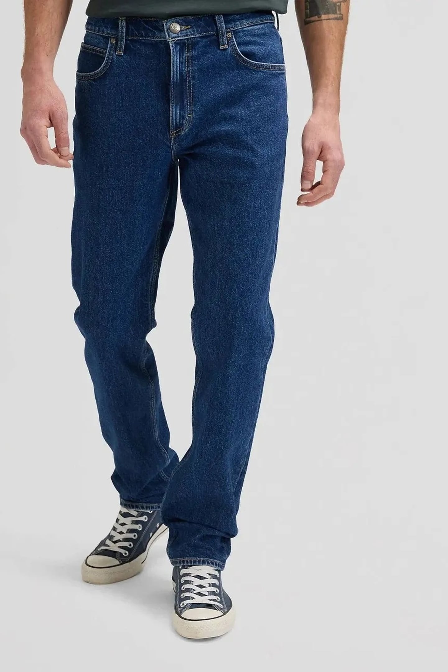 WEST - INDIGO WARP - REGULAR STRAIGHT BLUE 1