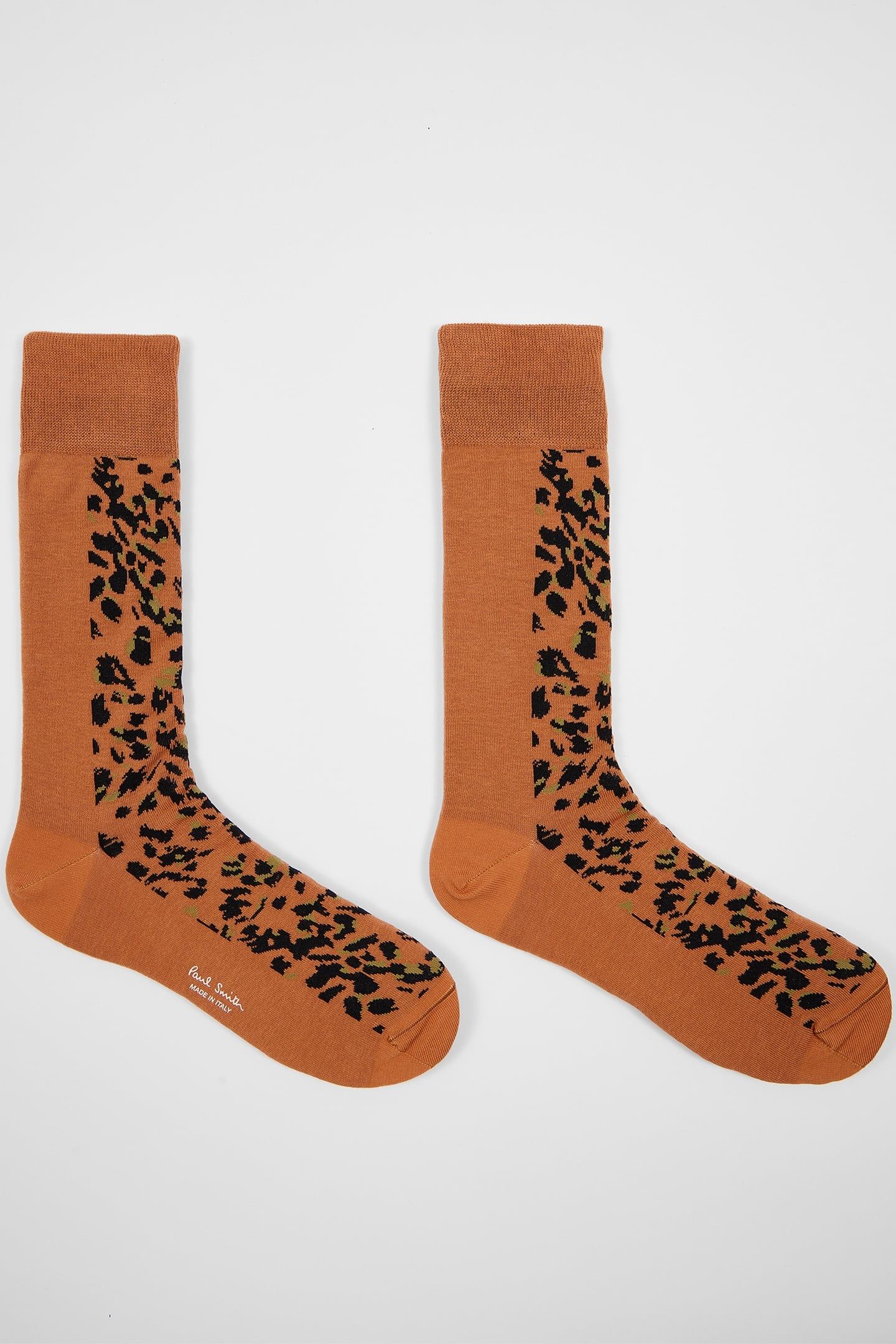 MEN SOCK ILIAD LEOPARD TAN 4