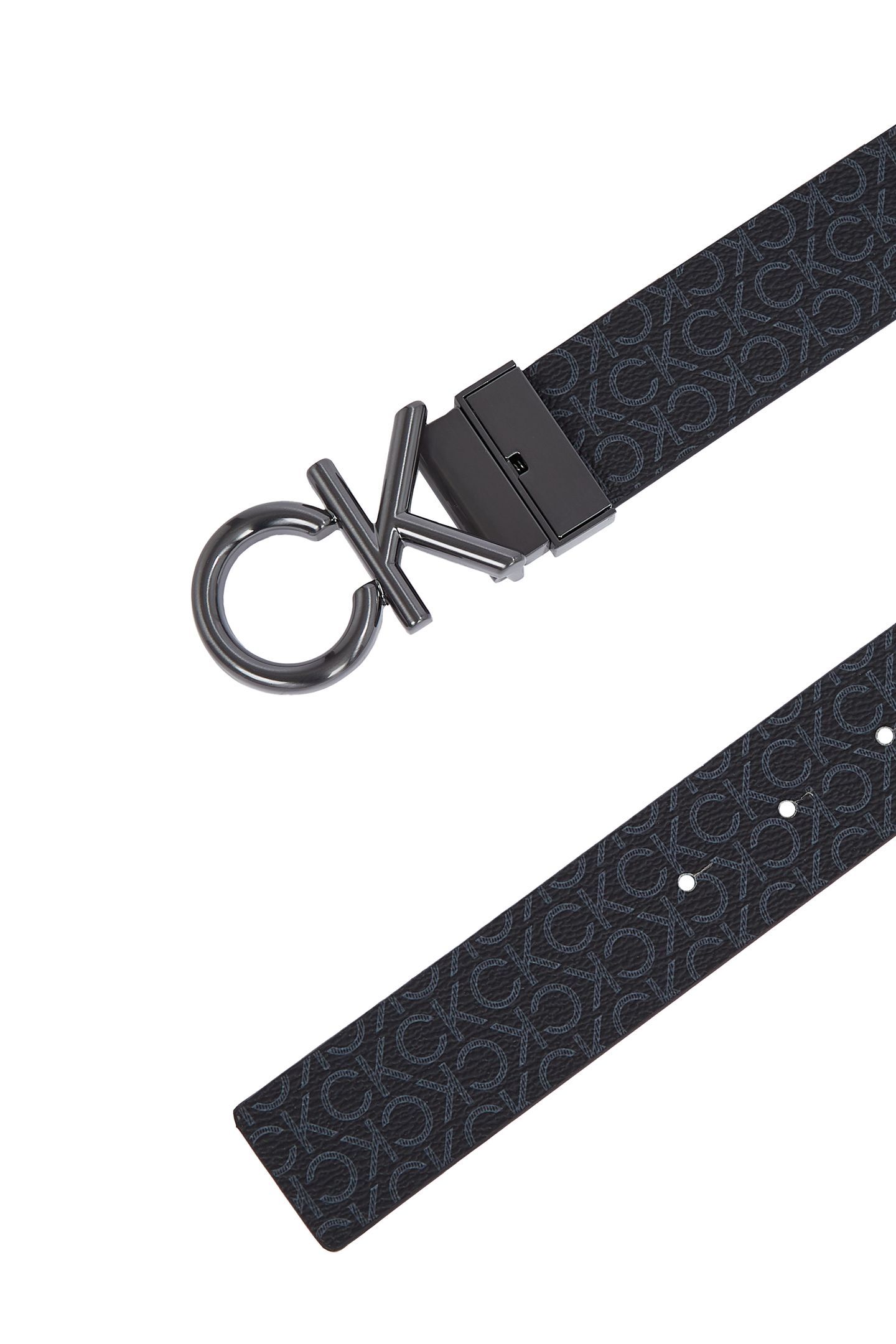 ADJ/REV METAL BELT BLACK SMOOTH/CLASSIC MONO 3