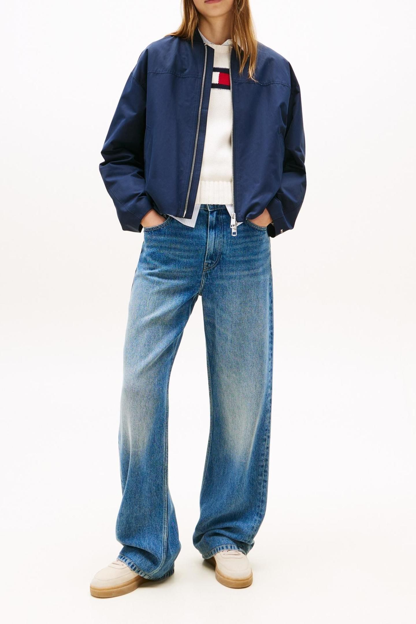 COTTON NYLON REG BOMBER DARK NIGHT NAVY 1