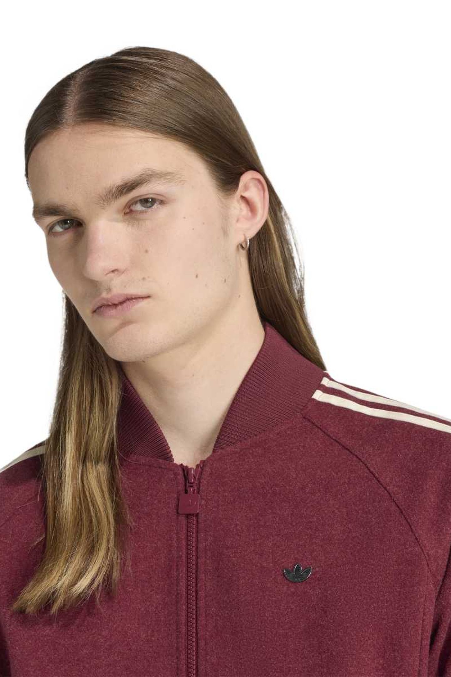 UNISEX PREM TRACK TOP SHADOW RED 6