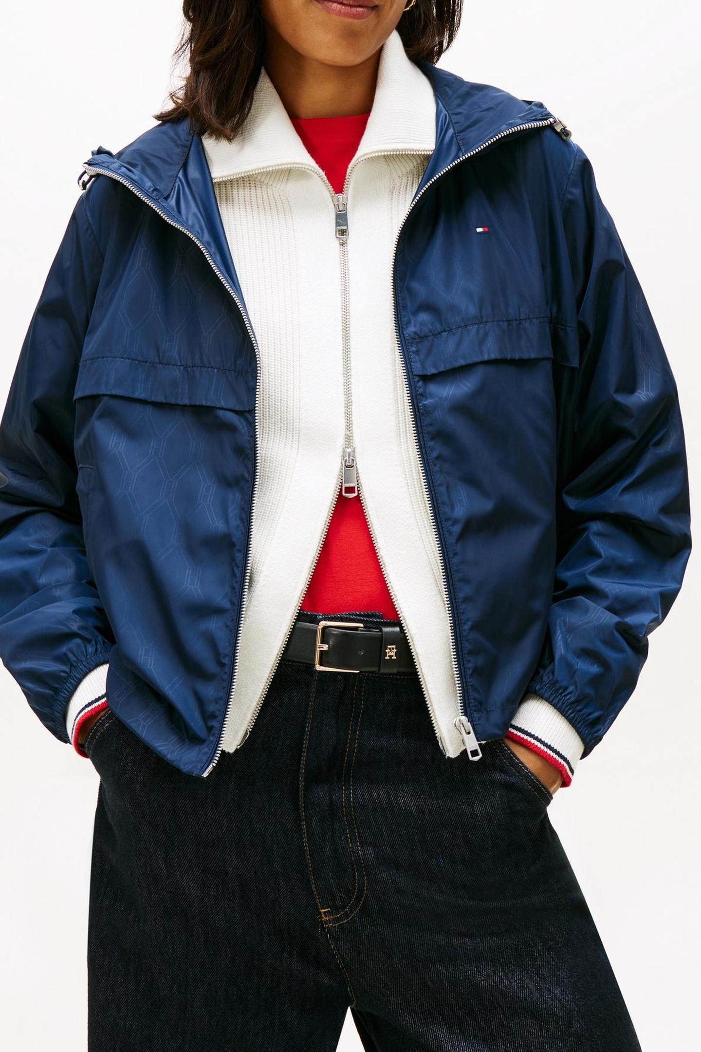 NYLON FLAG AOP WINDBREAKER DARK NIGHT NAVY 3